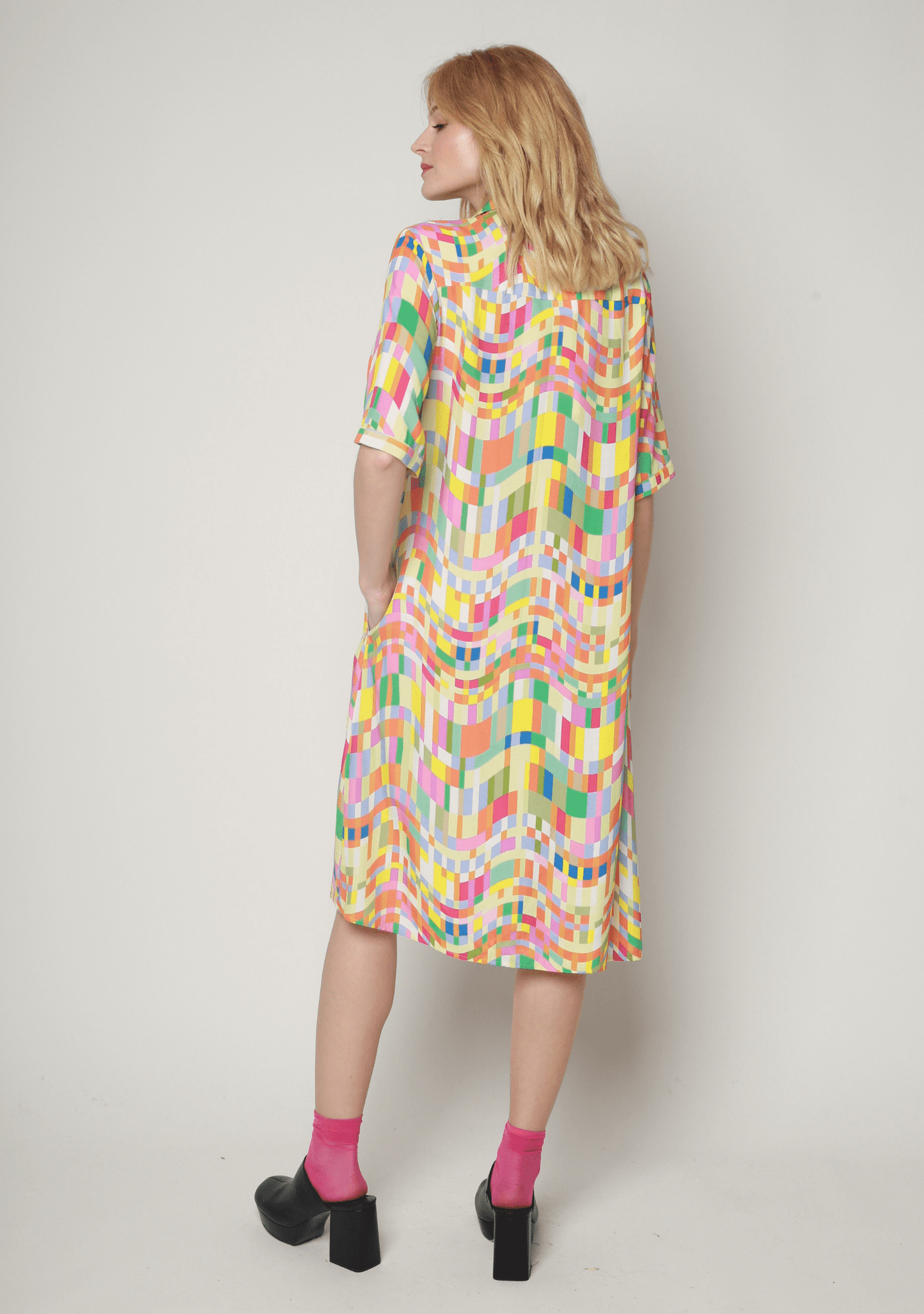 ROBE REPOS COLORAMA MULTICOLORE