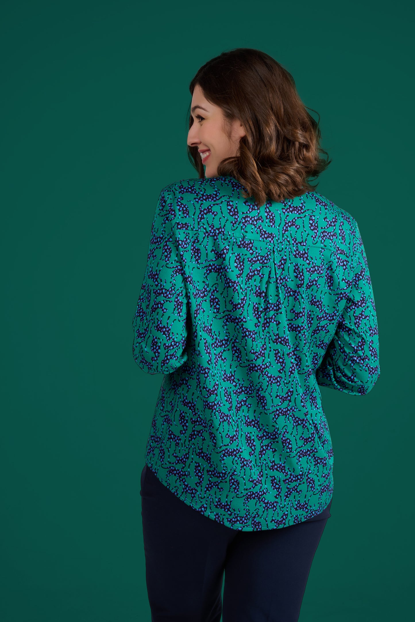 CHEMISE CENTI LEO VERT