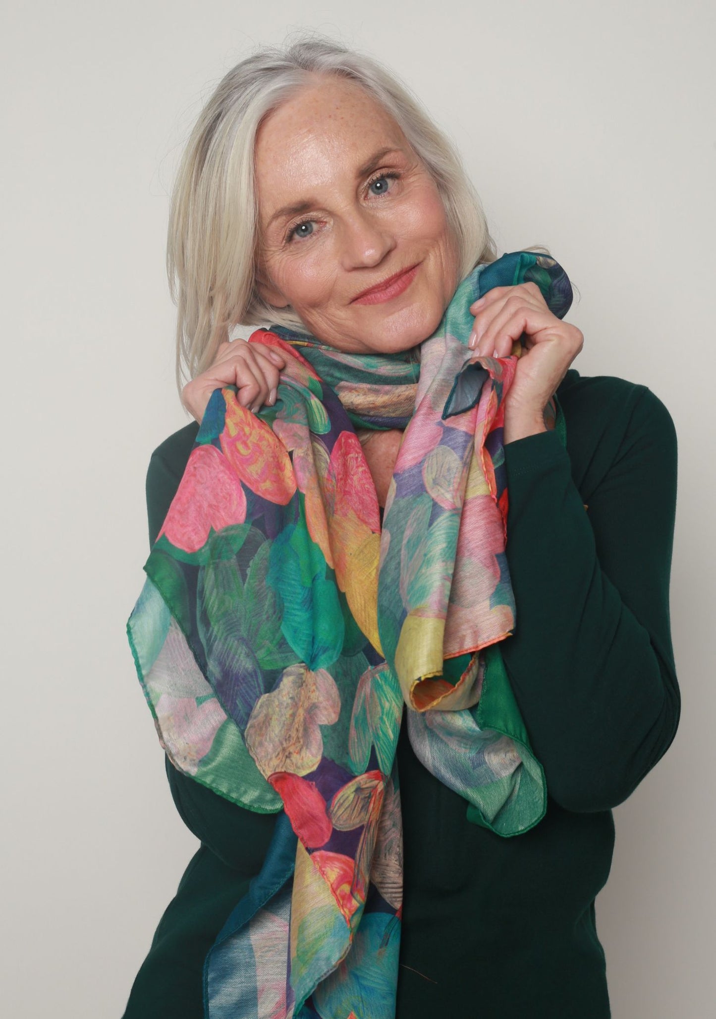 FOULARD FIVER BERLINGOT ORANGE