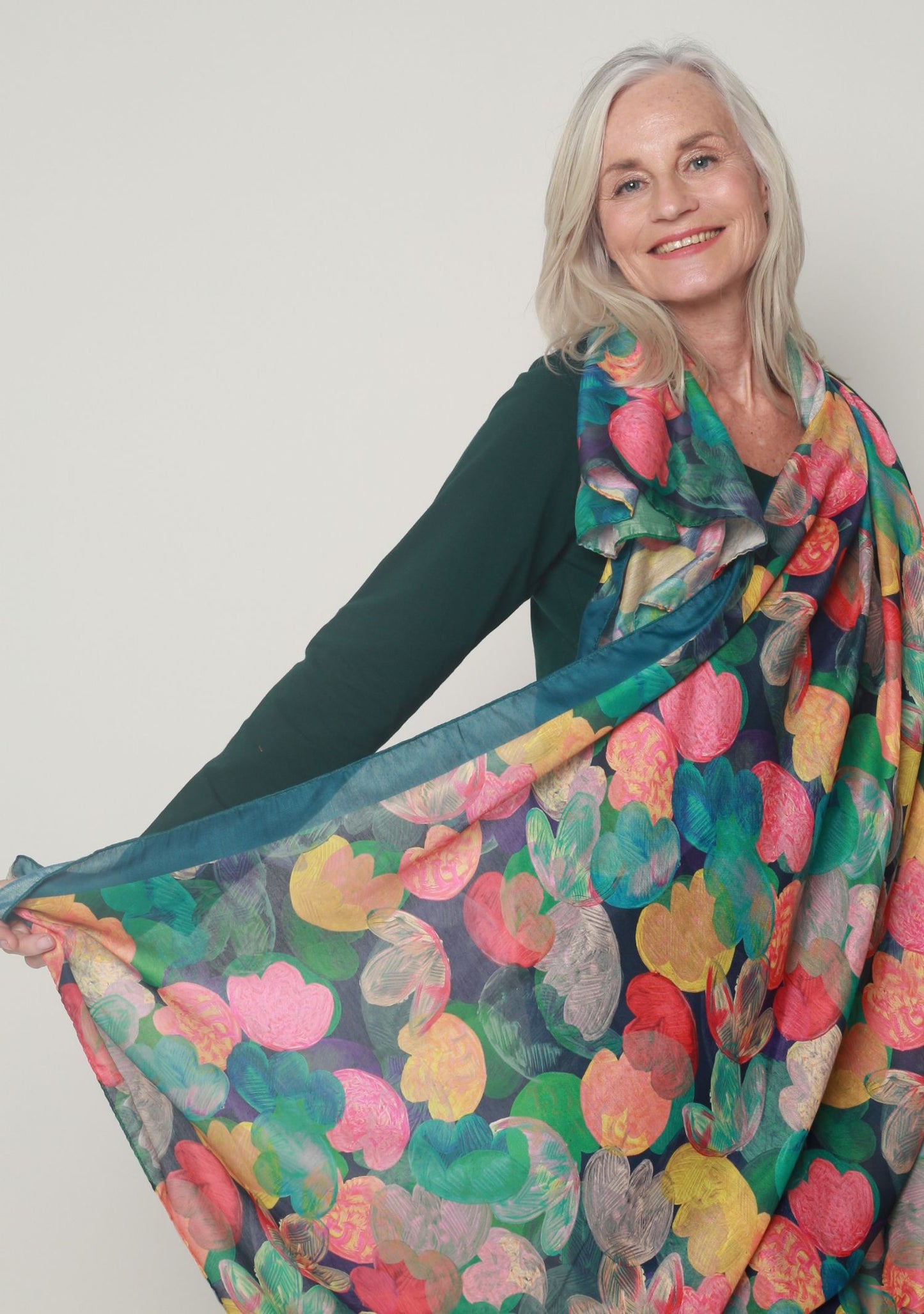 FOULARD FIVER BERLINGOT ORANGE