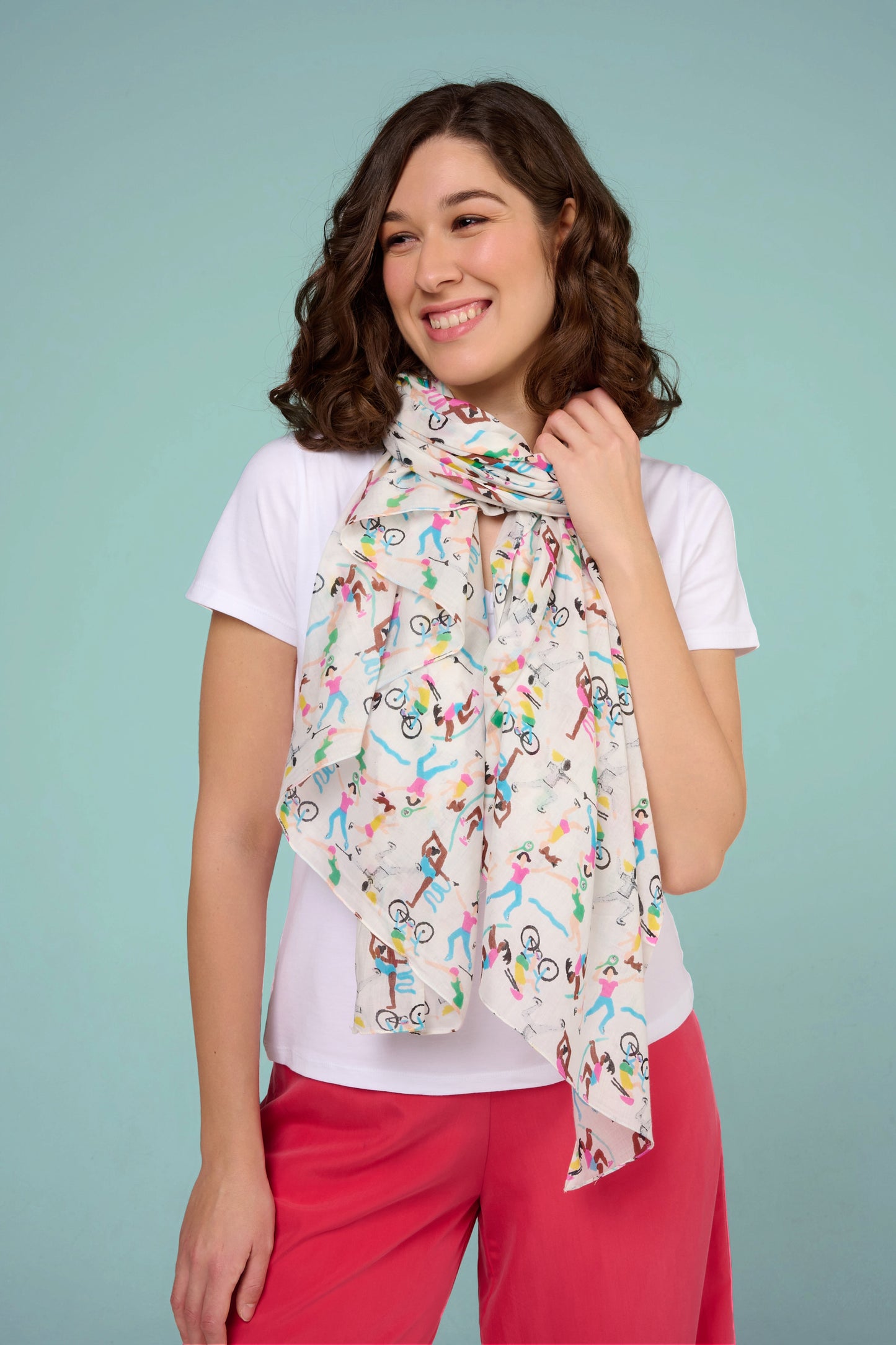FOULARD JO ECRU