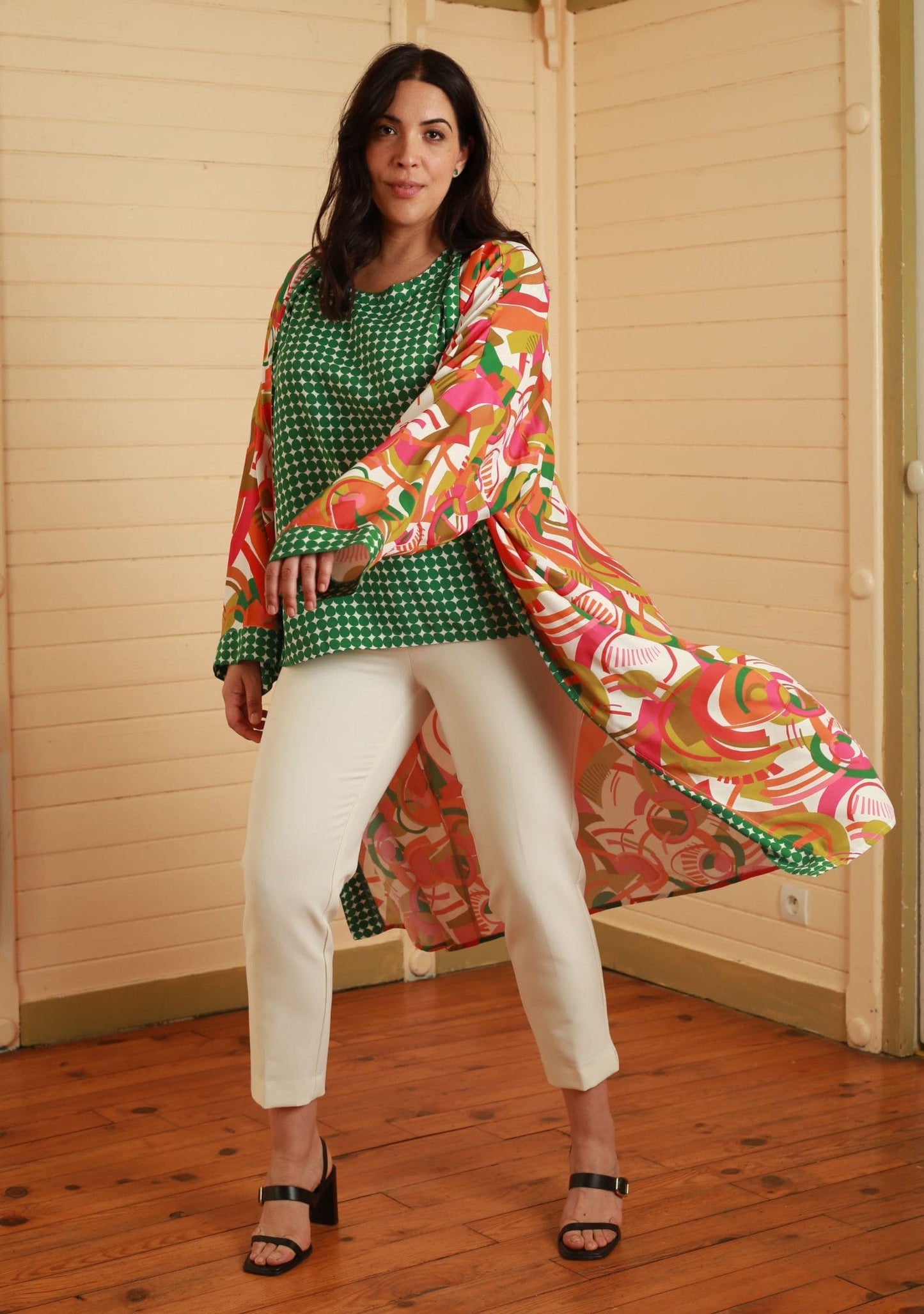 KIMONO GAPOR MANEGE ROUGE