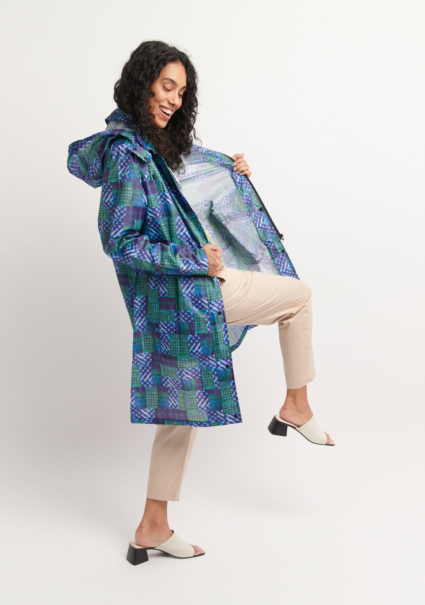 IMPERMEABLE IMPER BATIK BLEU