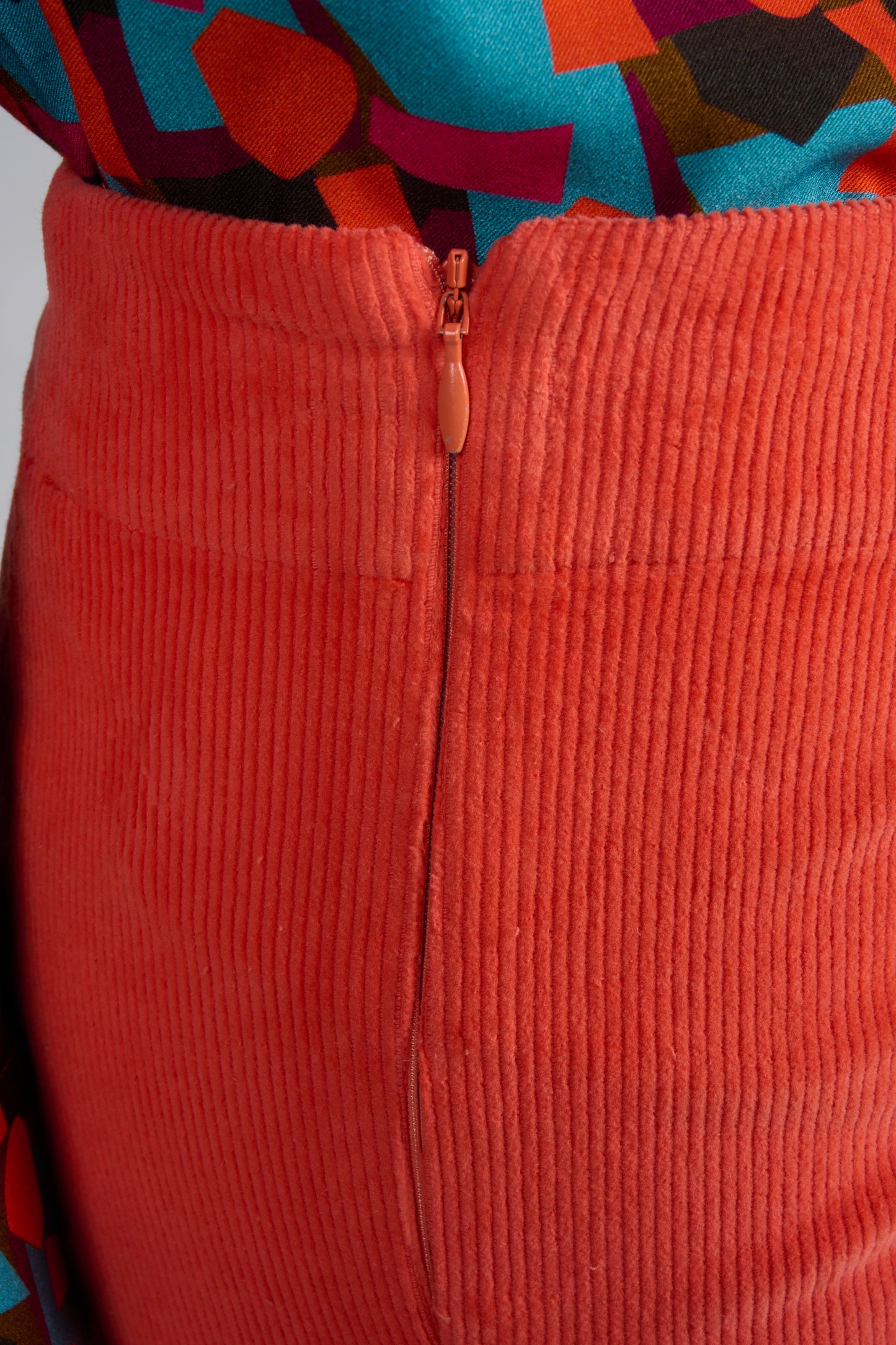 JUPE JESFU UNI ORANGE
