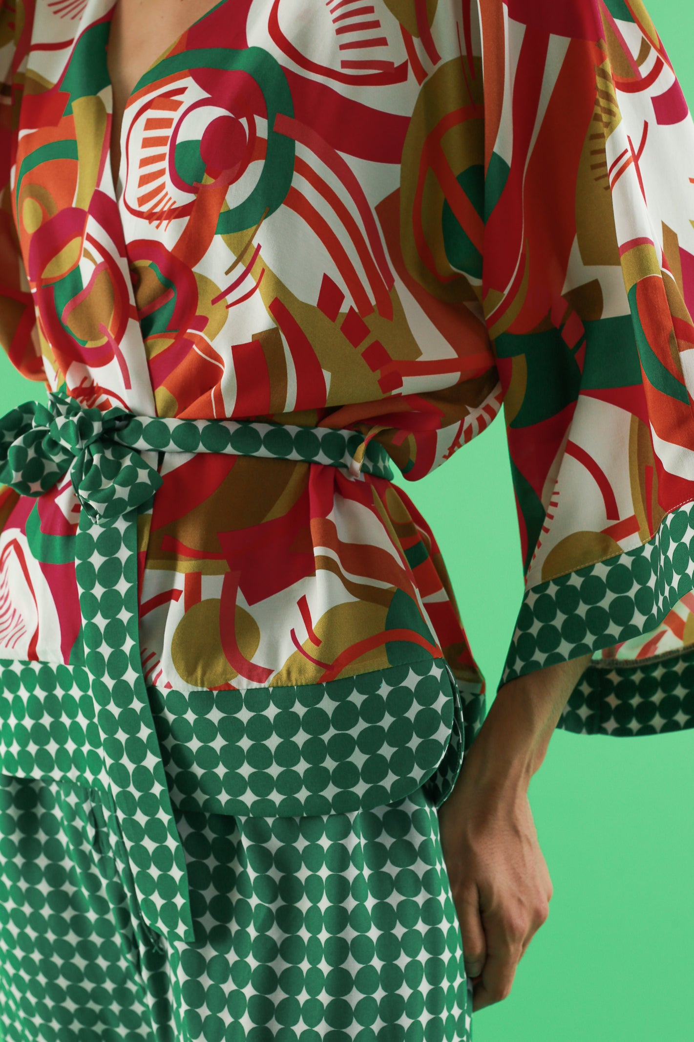 KIMONO KIMOO MANEGE ROUGE