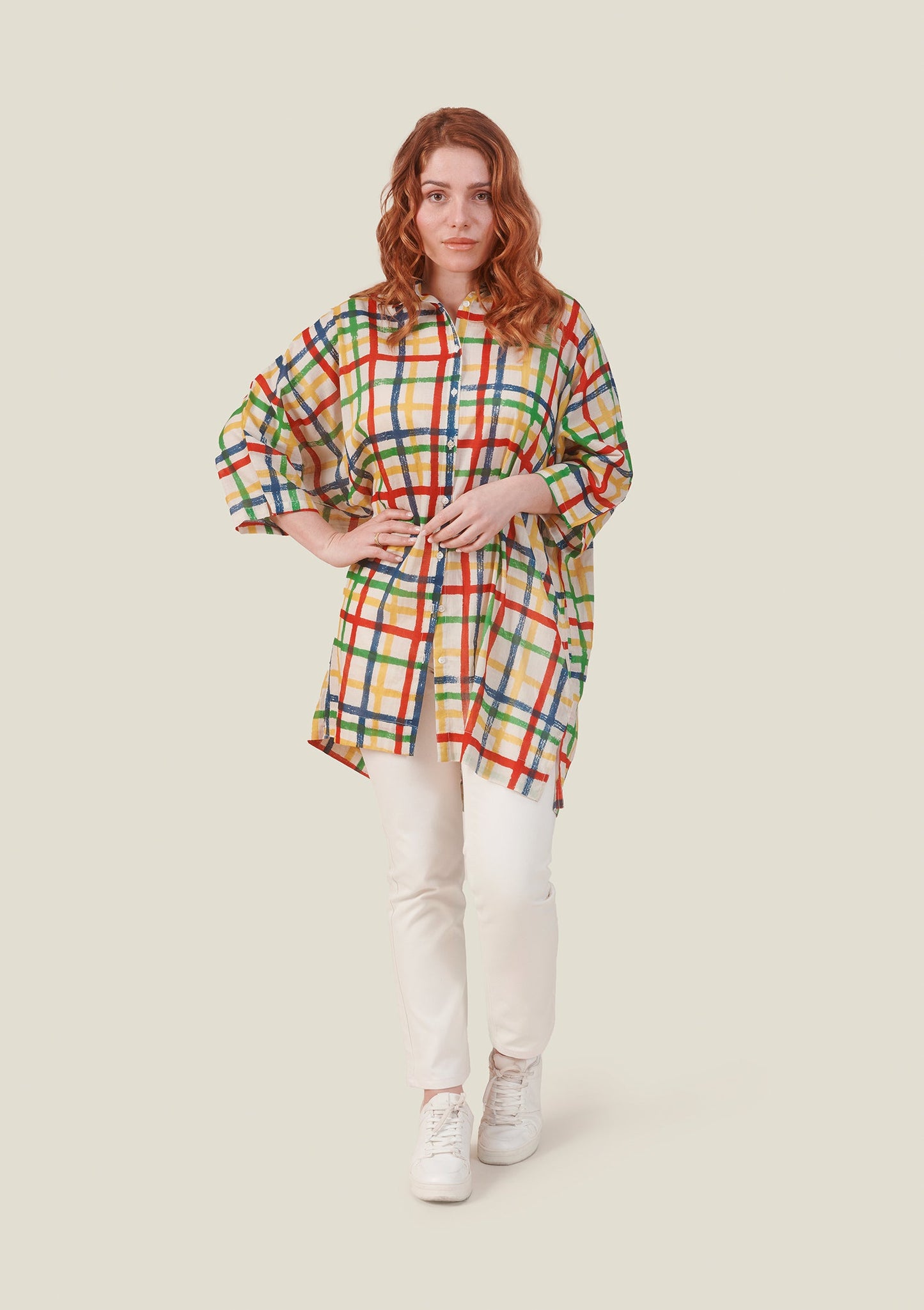 CHEMISE REMI VICHY MULTICOLORE