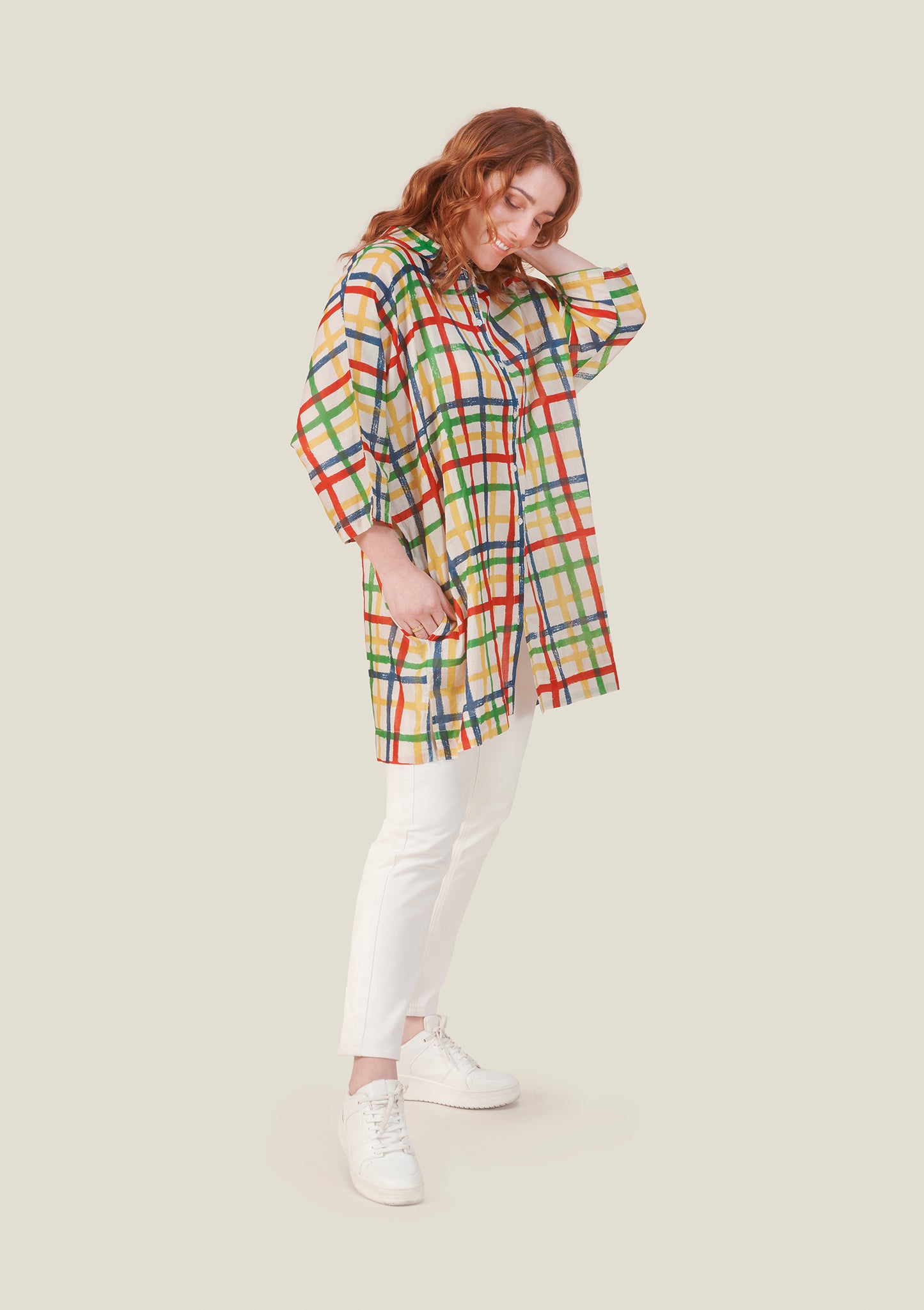 CHEMISE REMI VICHY MULTICOLORE