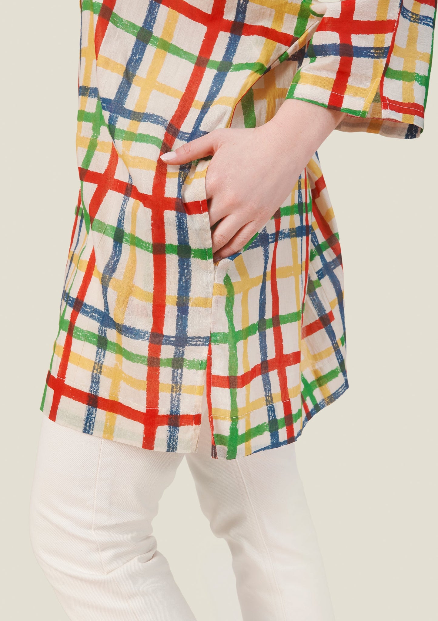 CHEMISE REMI VICHY MULTICOLORE