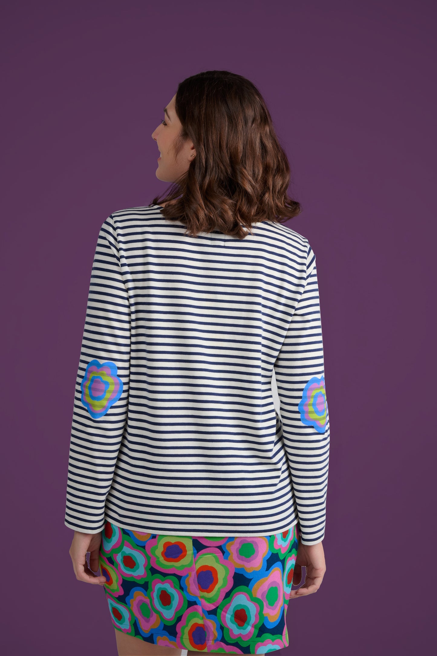 MARINIERE MARIN FLOWERPOWER MULTICOLORE