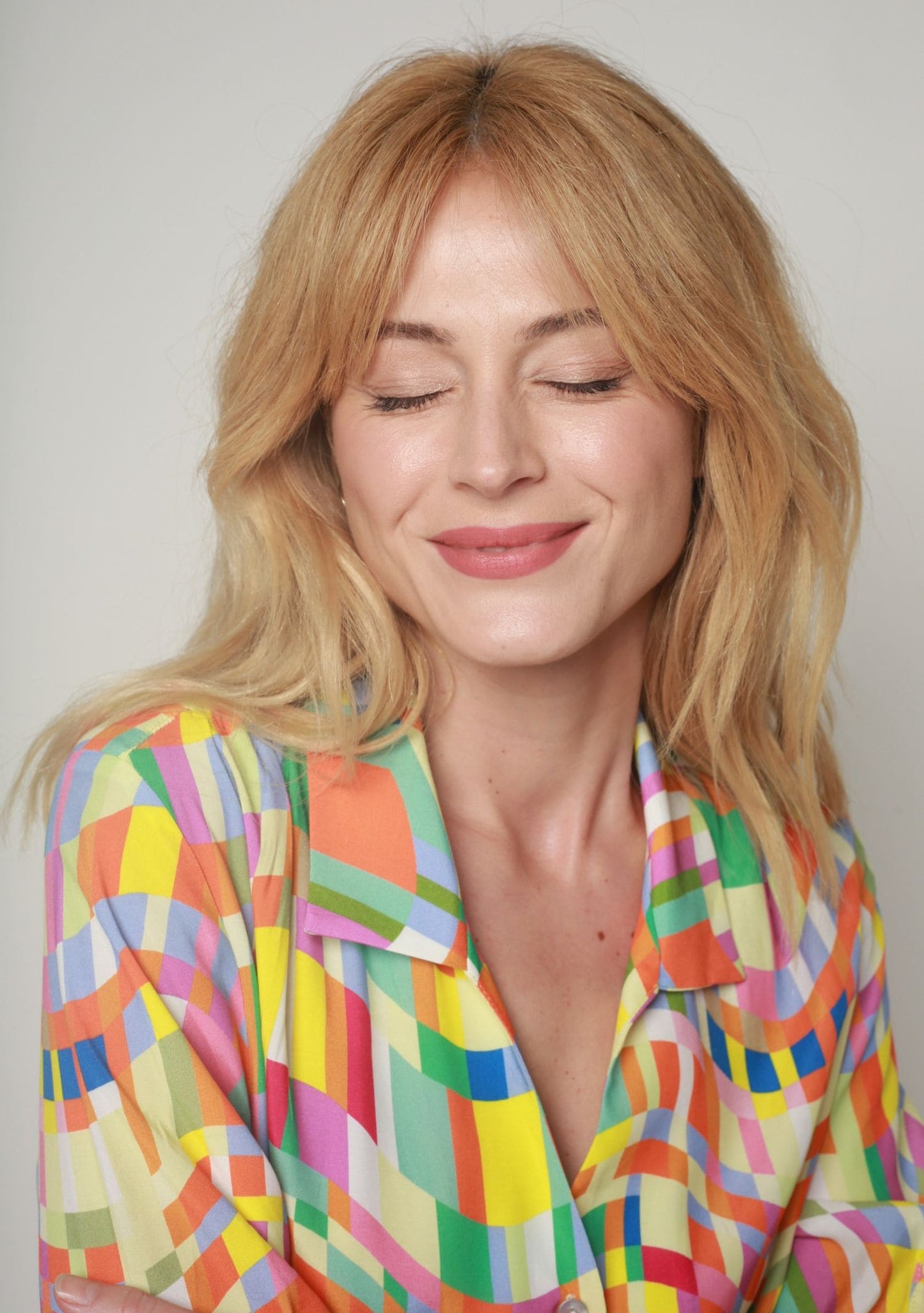 ROBE REPOS COLORAMA MULTICOLORE