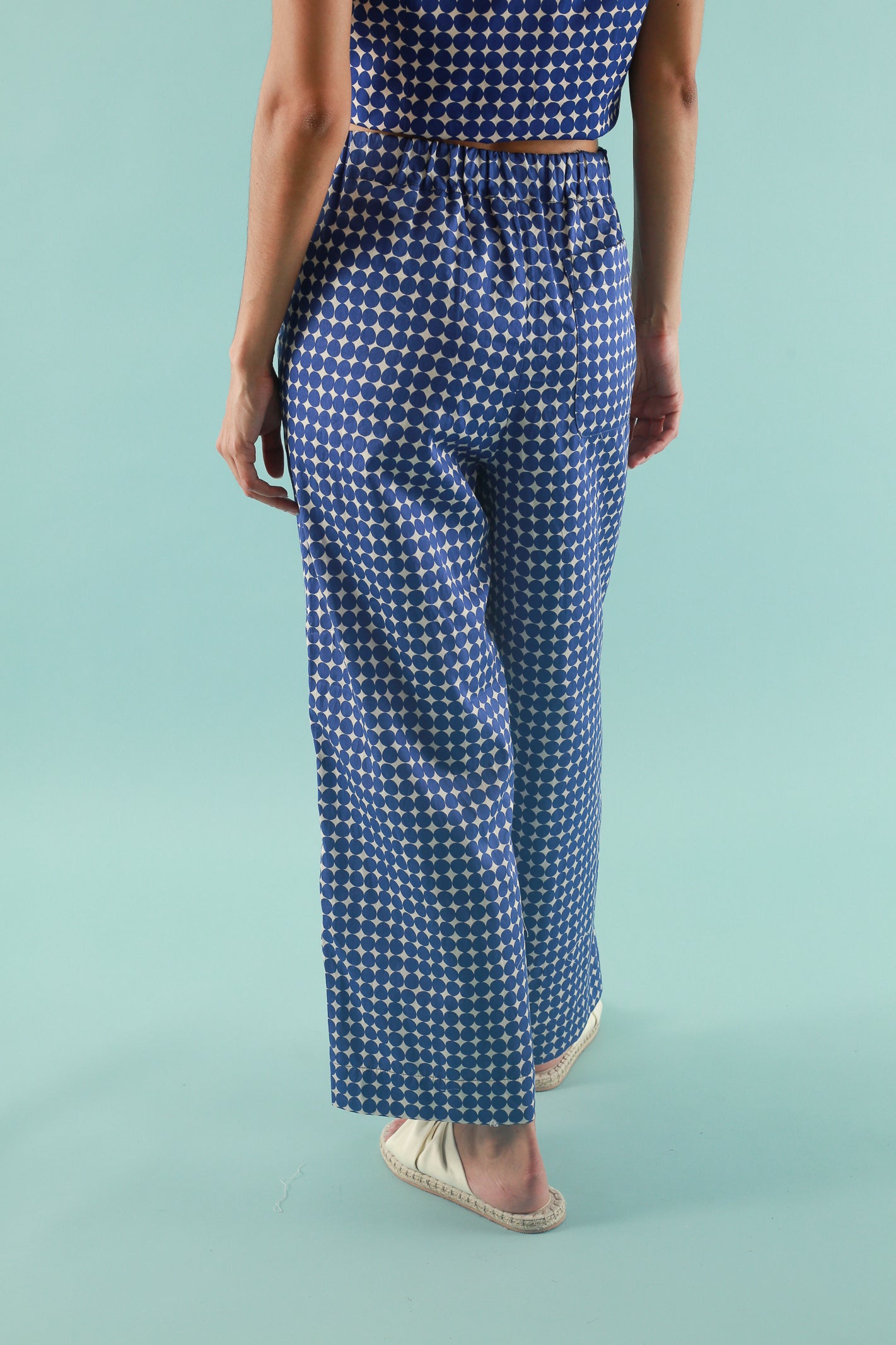 PANTALON PACLO ROND BLEU