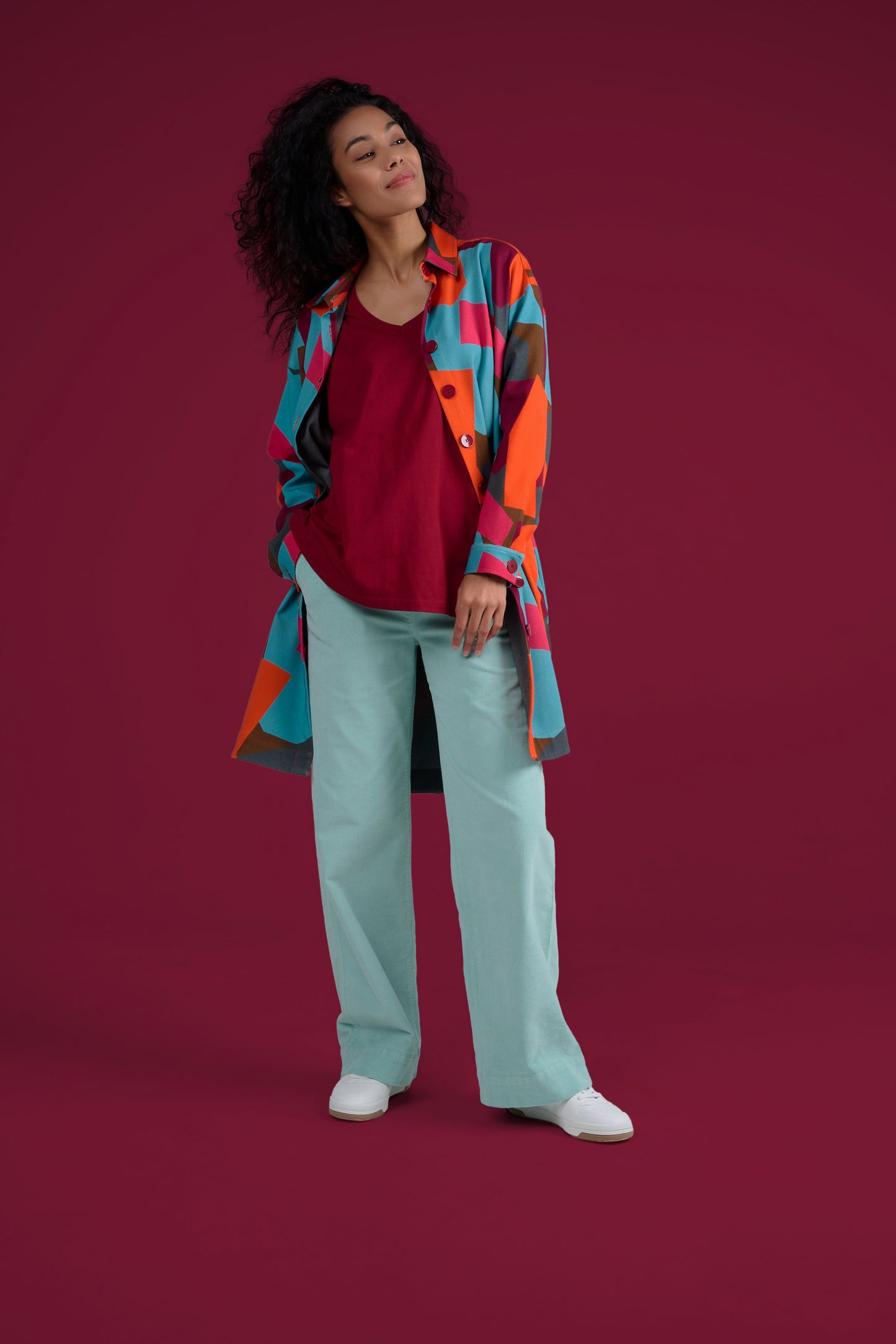 PANTALON PELIN UNI CIEL