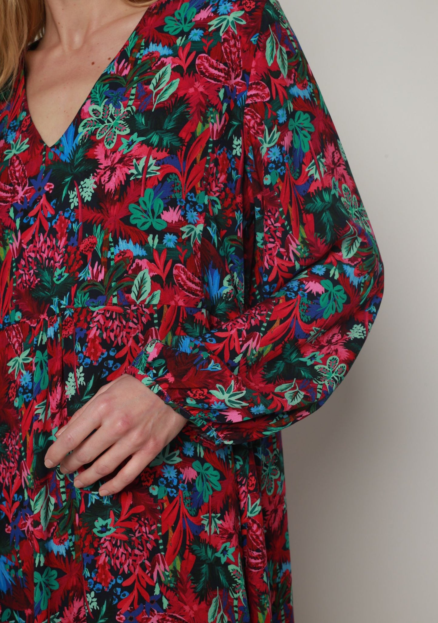 ROBE RACOR FLUORESCENT ROSE