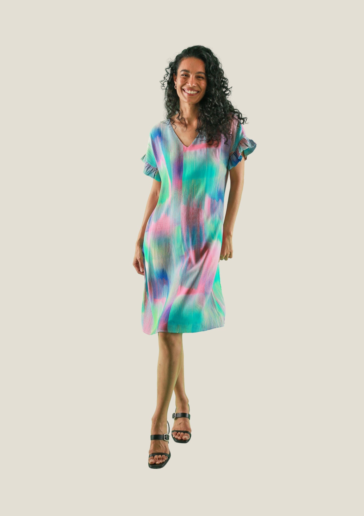 ROBE RALI MAGNETIK BLEU