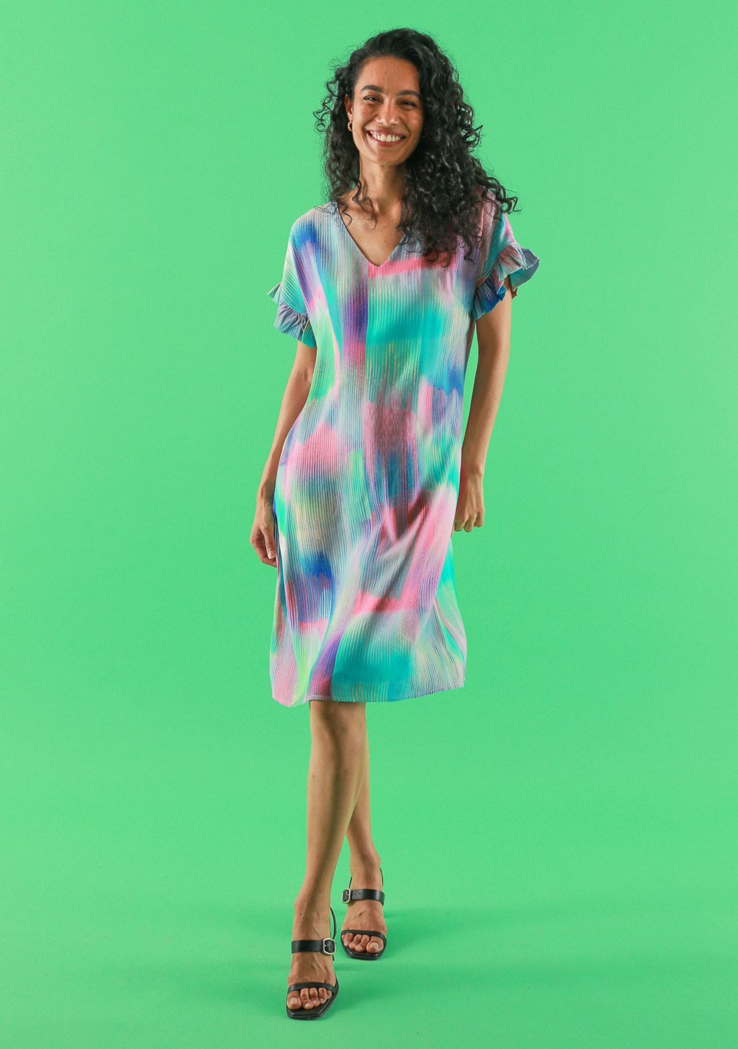ROBE RALI MAGNETIK BLEU