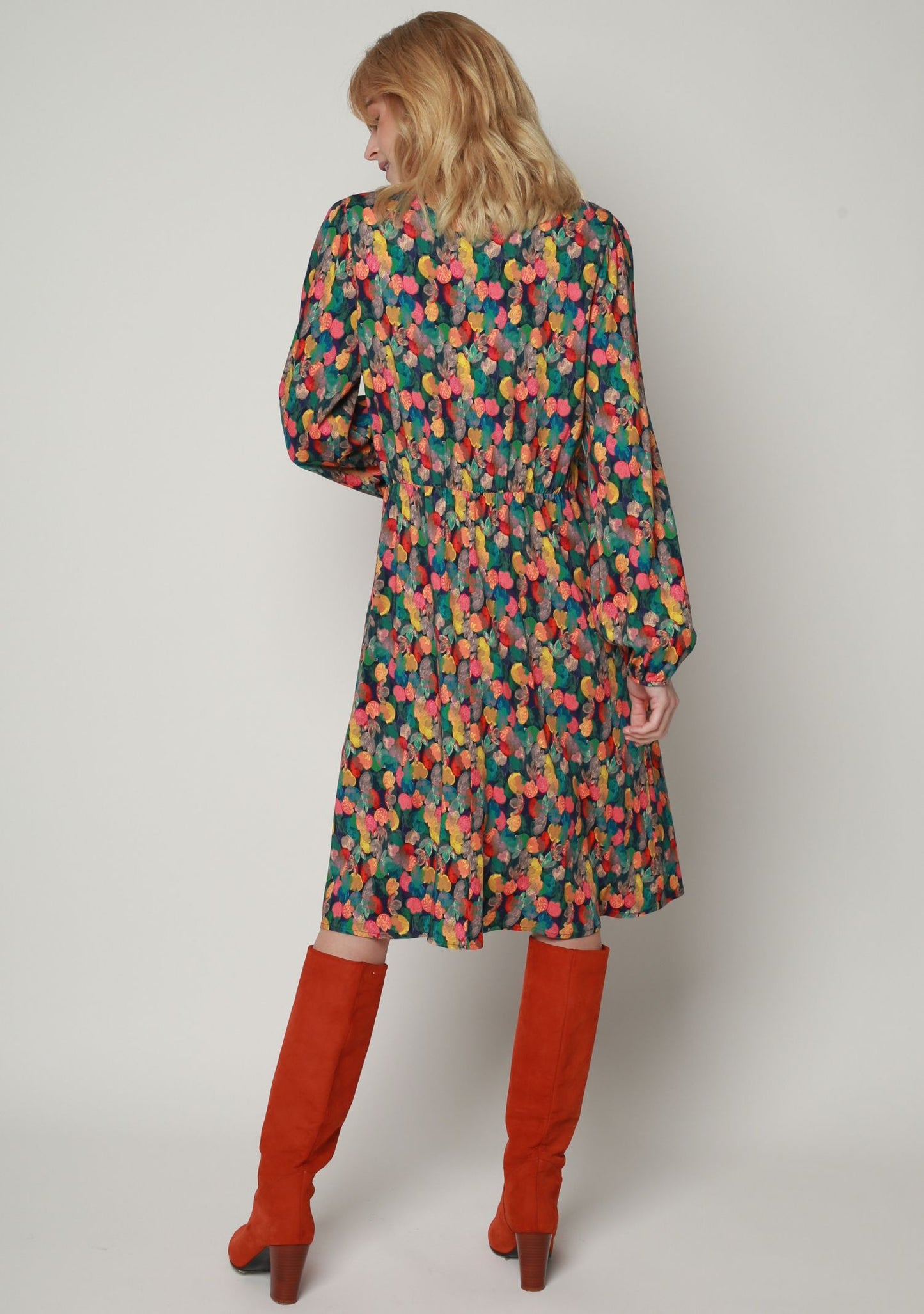 ROBE RANIA BERLINGOT ORANGE