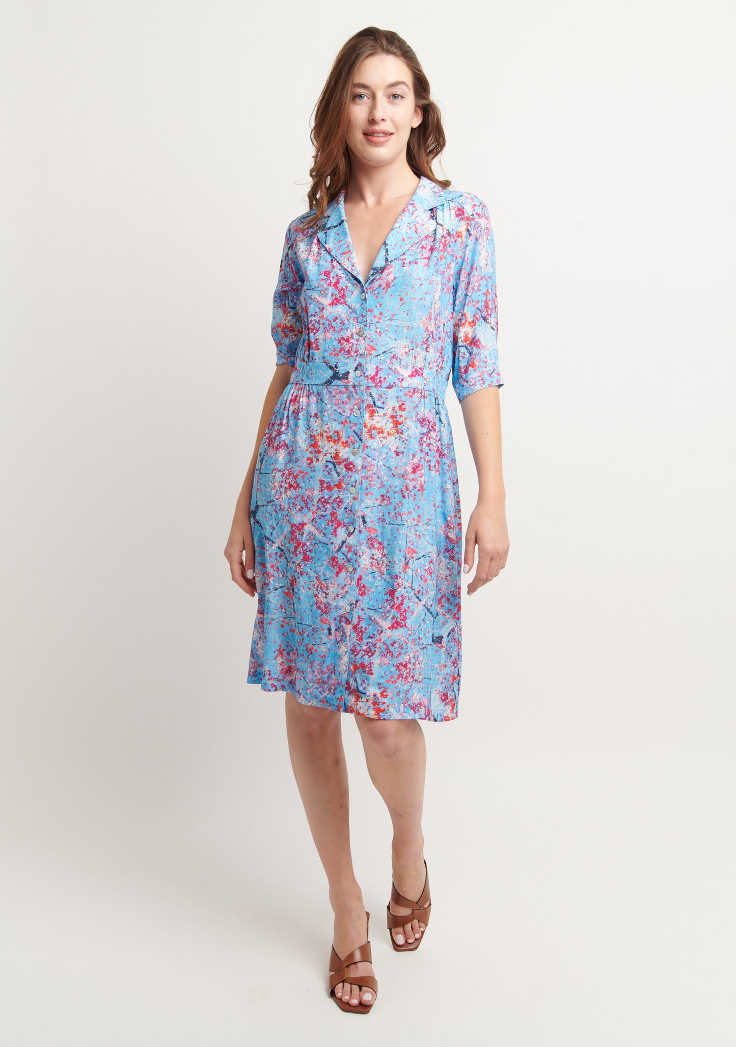 ROBE RIDIL CERISIER BLEU