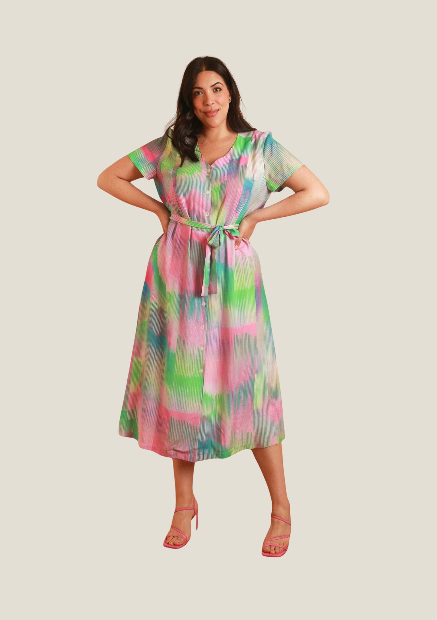 ROBE ROMANE MAGNETIK ROSE