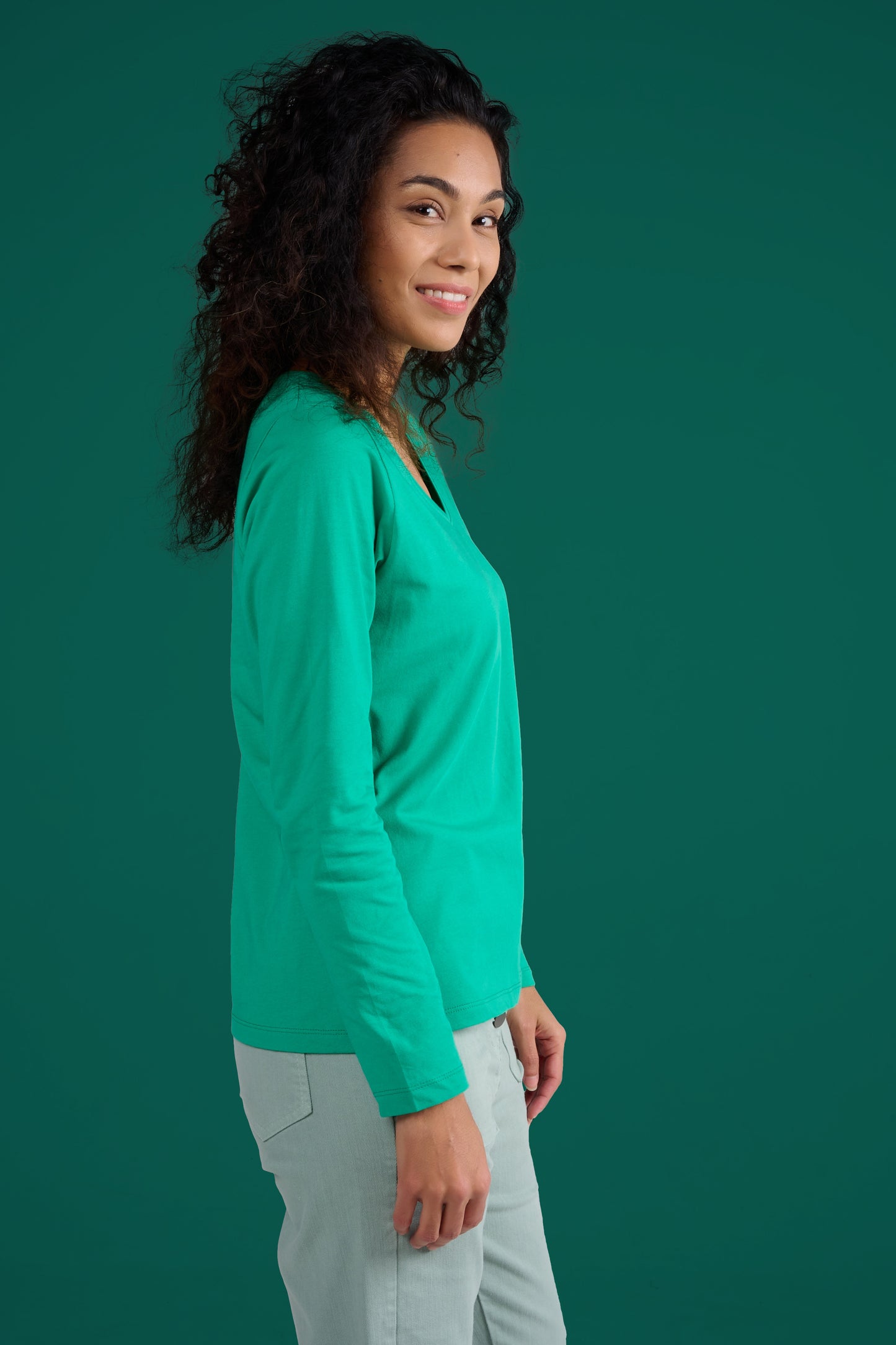 TEE SHIRT TECOM UNI VERT