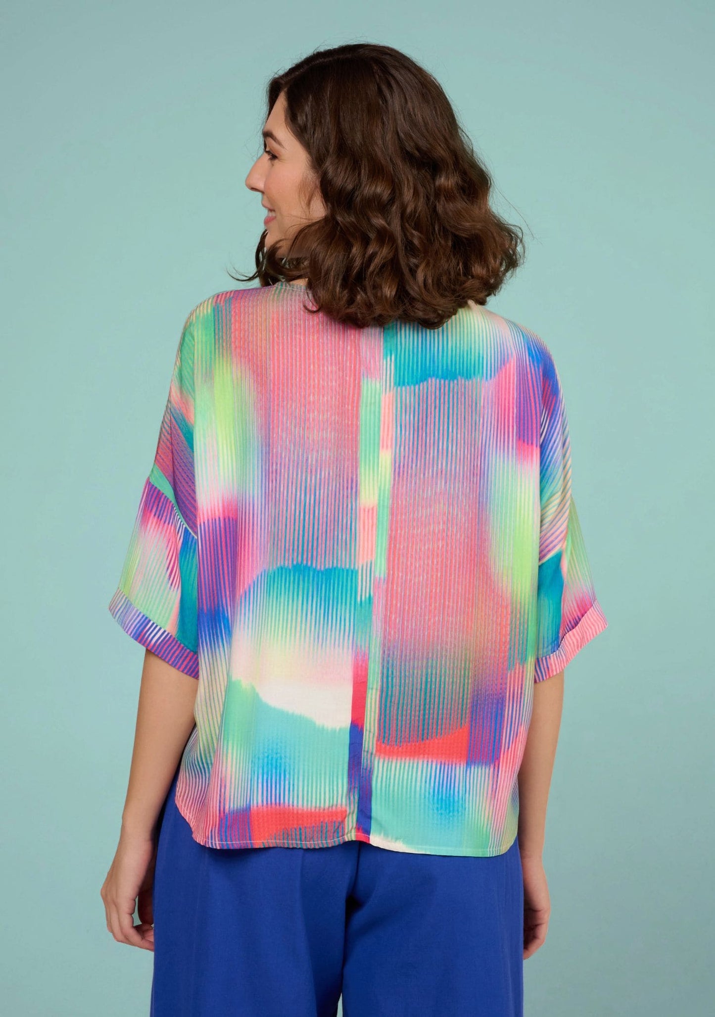 BLOUSE TELMA MAGNETIK BLEU