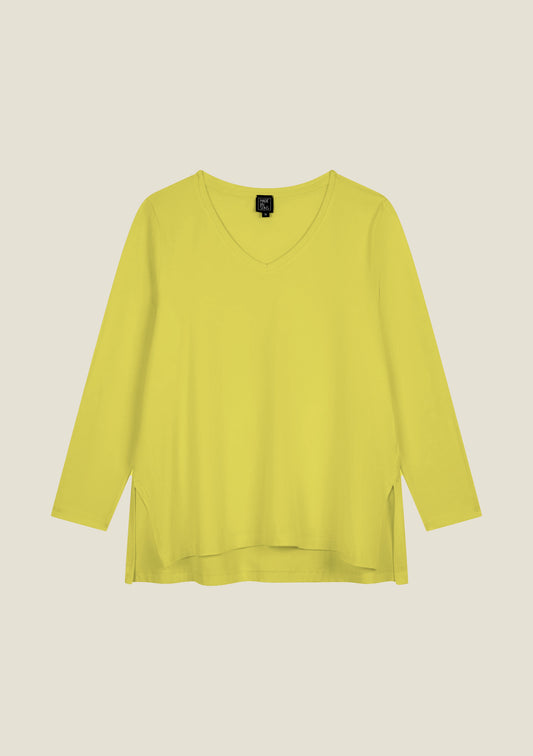 TEE-SHIRT TERANI UNI JAUNE