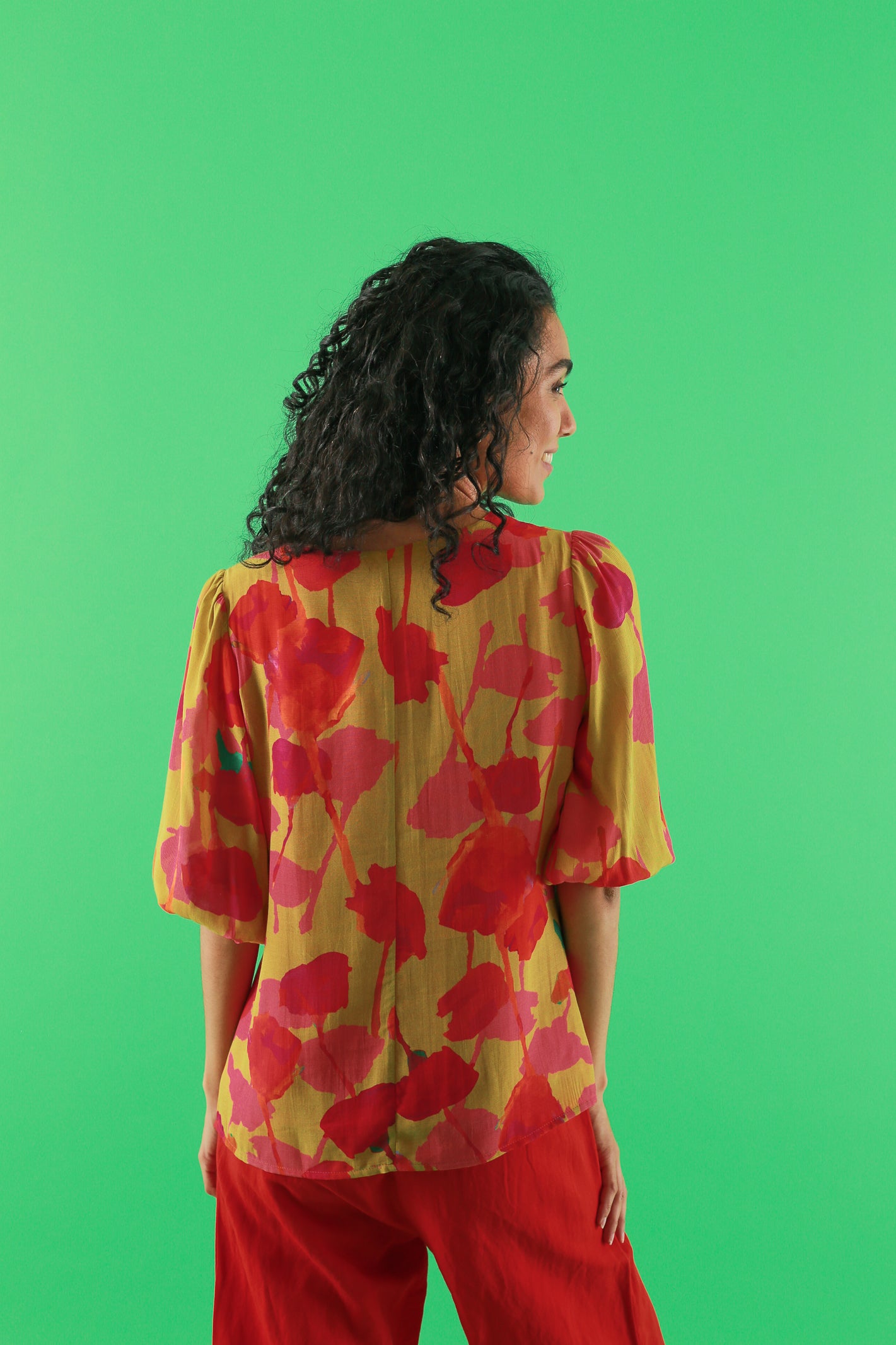 BLOUSE TIAG JOUR D'ÉTÉ ROSE