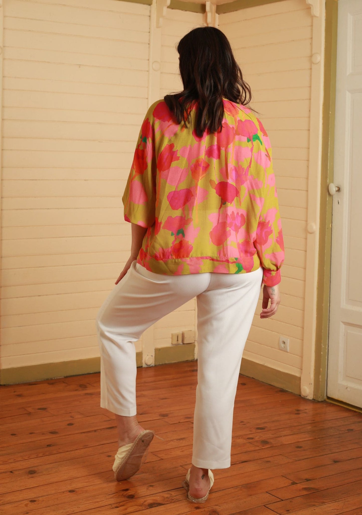 BLOUSE TONCE JOUR D'ÉTÉ ROSE