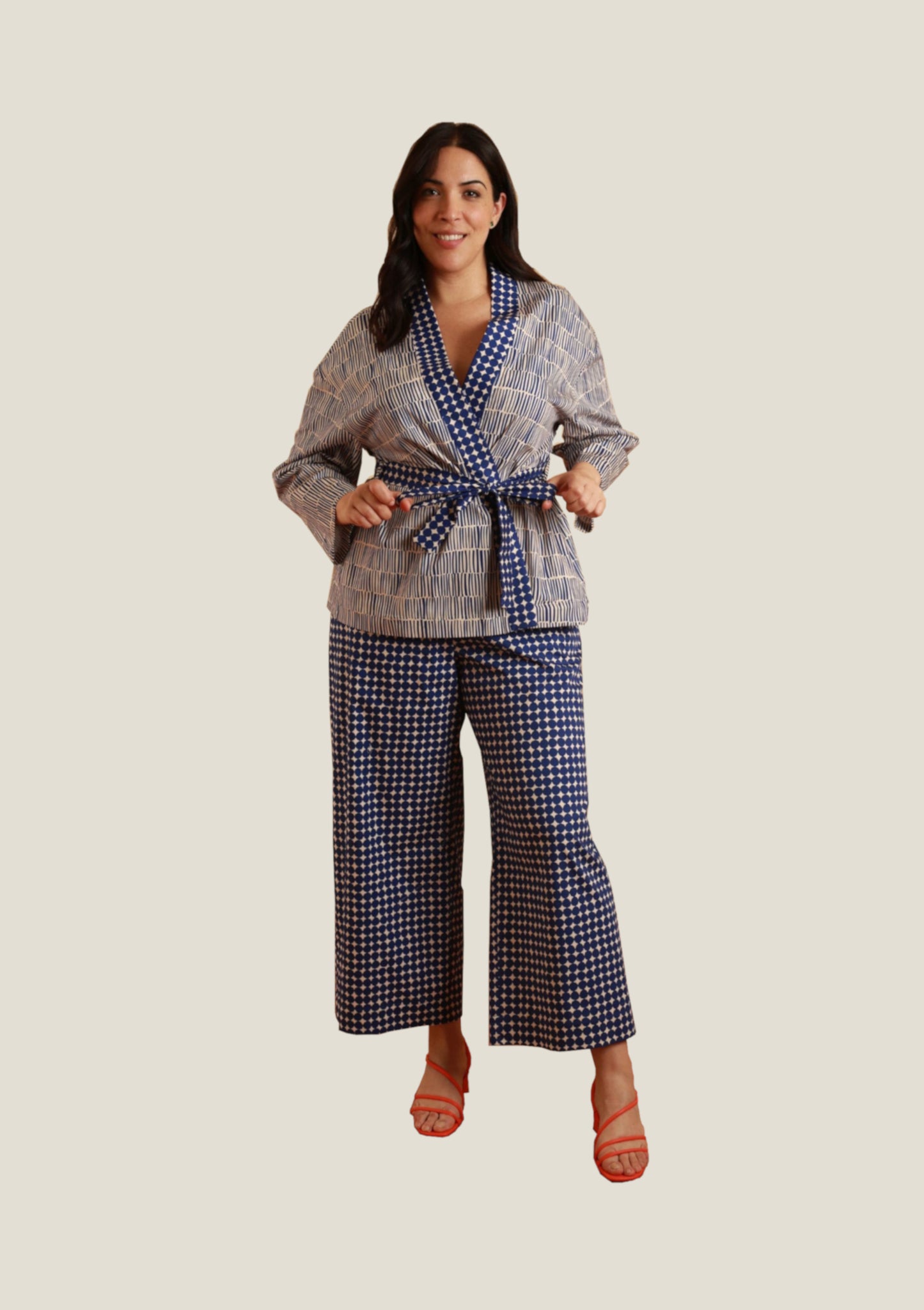 VESTE VAREN TRAIT BLEU