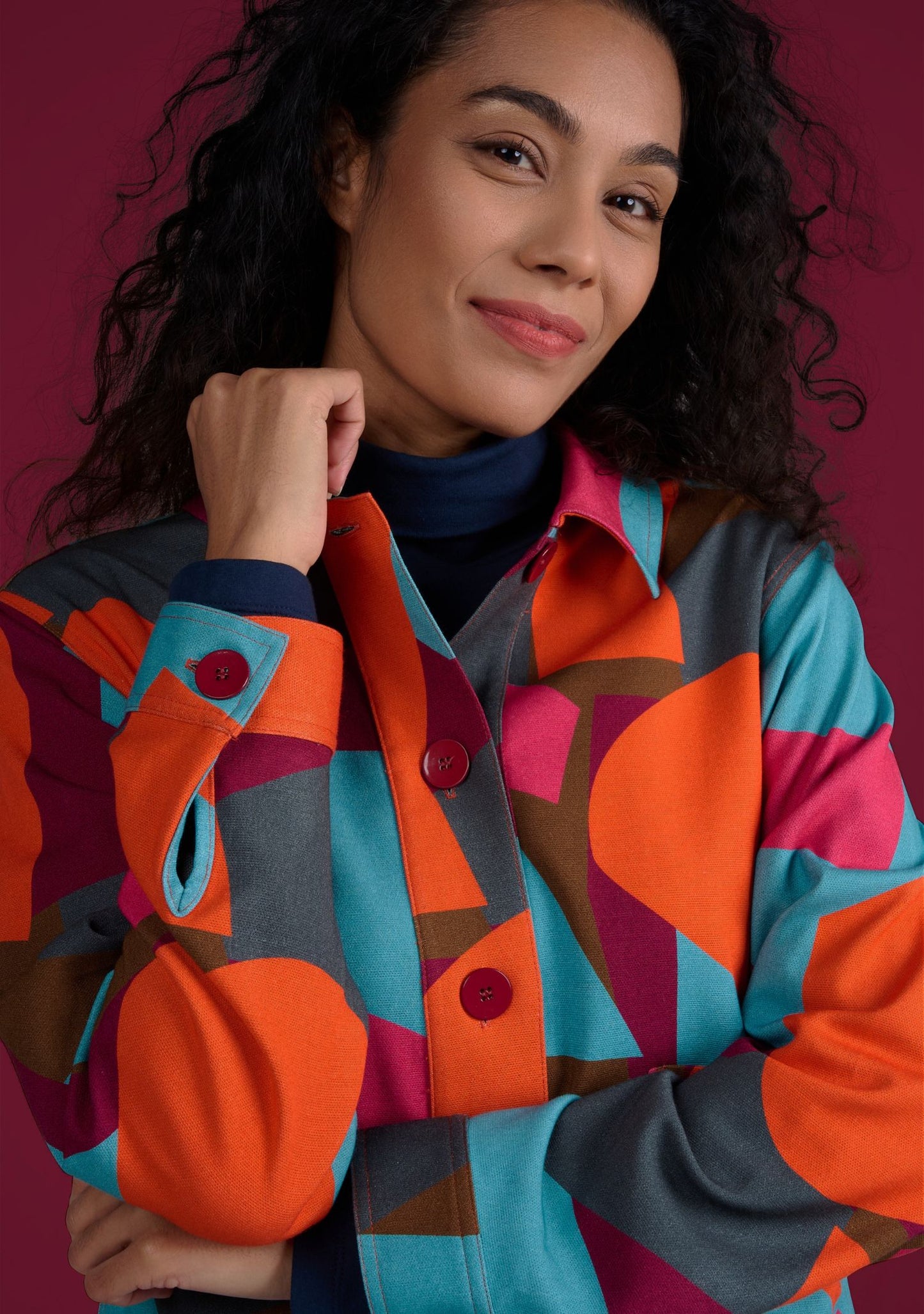 VESTE VINYL BATTLE ORANGE