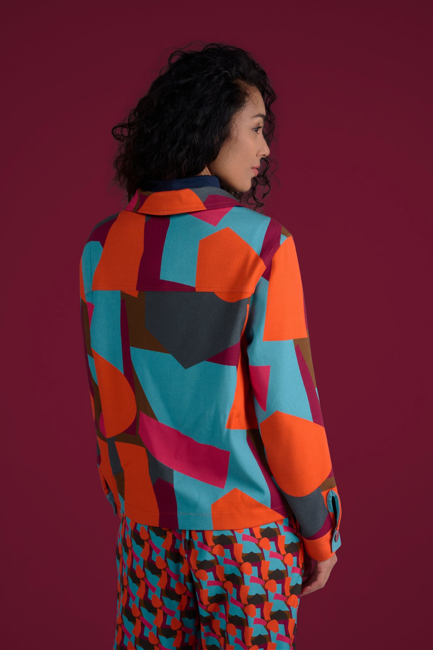 VESTE VINYL BATTLE ORANGE