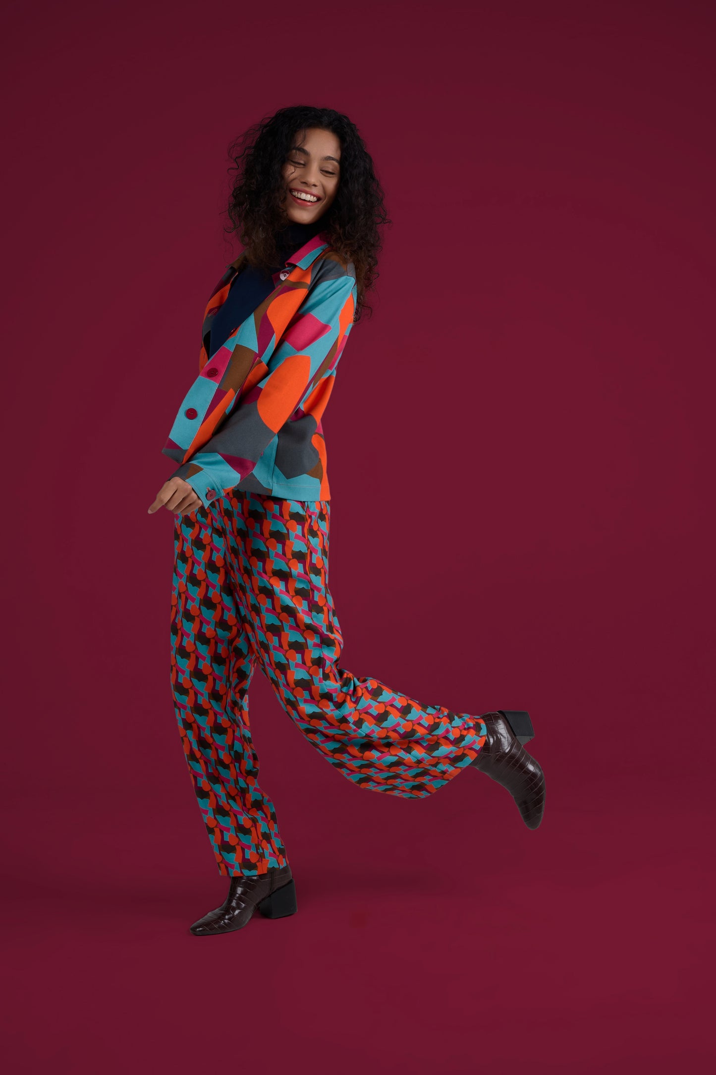 VESTE VINYL BATTLE ORANGE