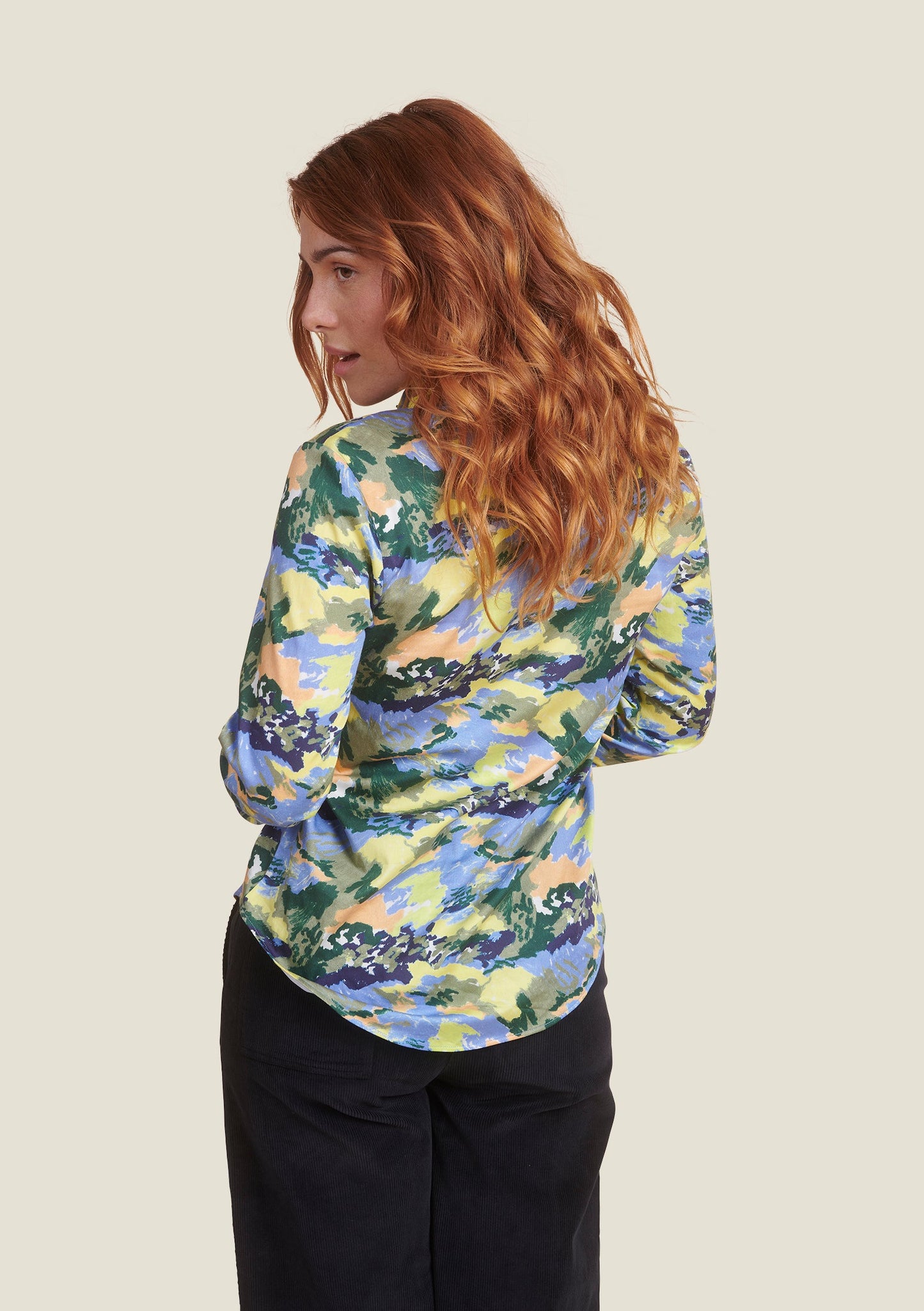 CHEMISE CHERIE ORAGES BLEU