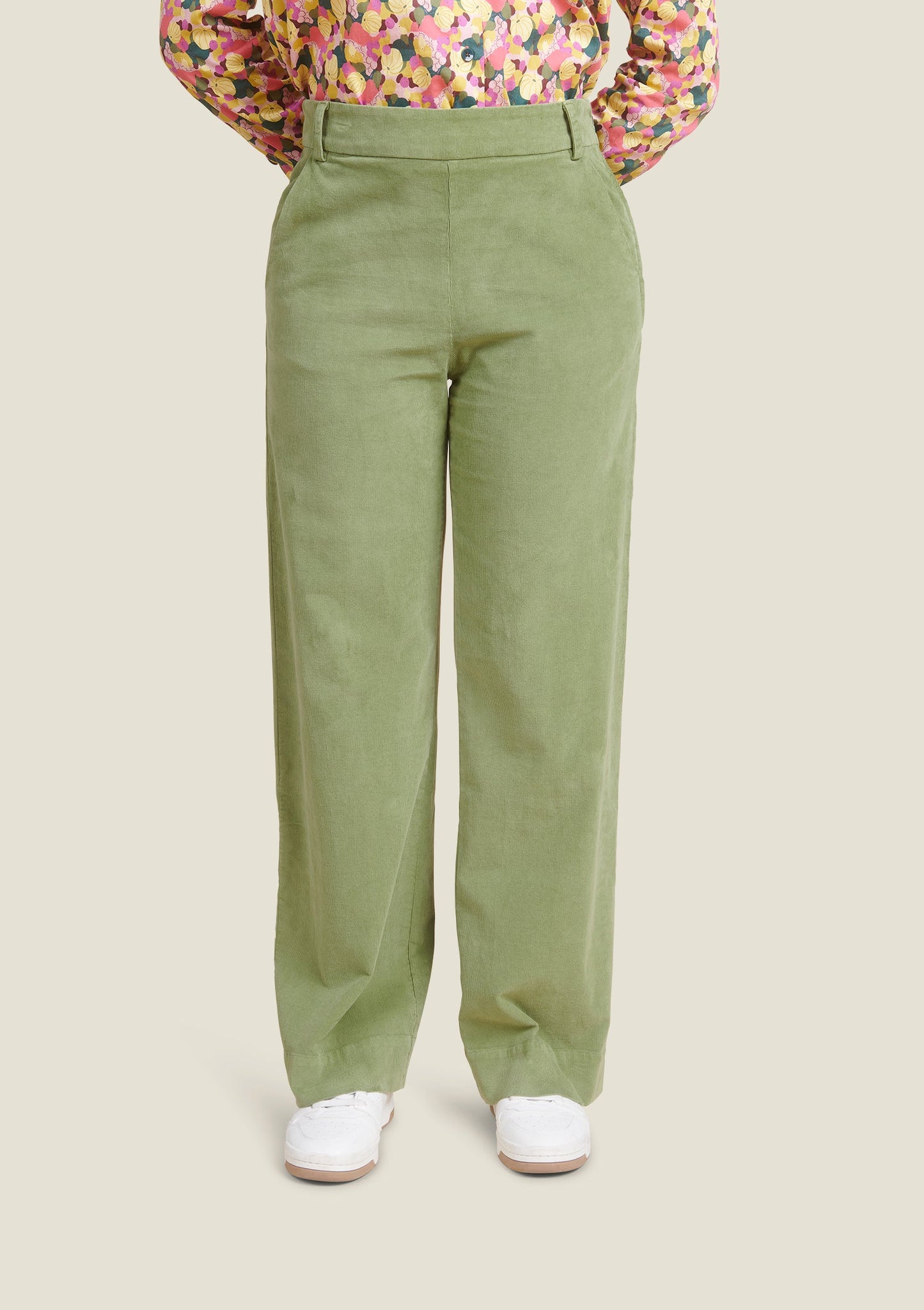 PANTALON PAULINE UNI KAKI