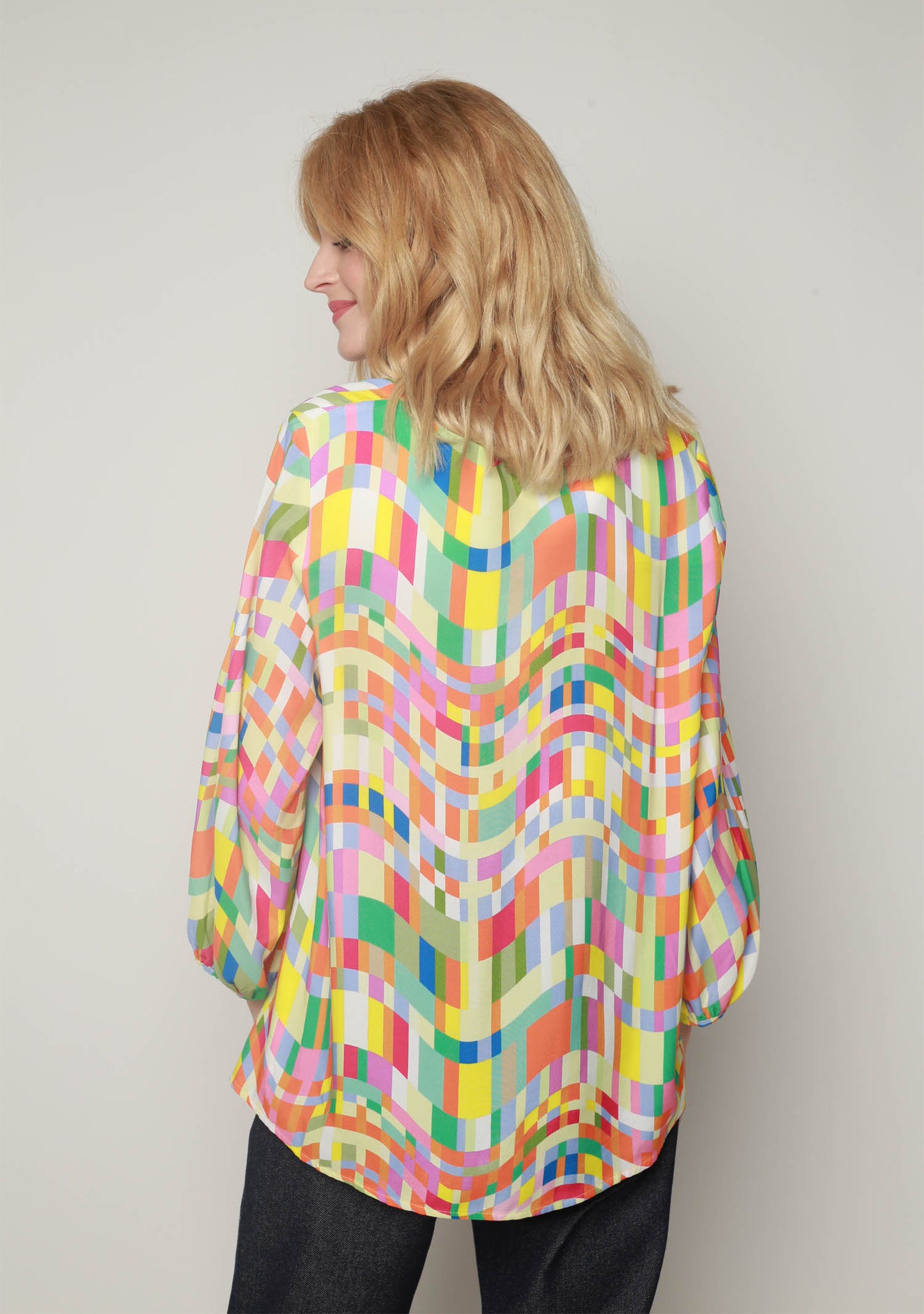 BLOUSE TAIKO COLORAMA MULTICOLORE