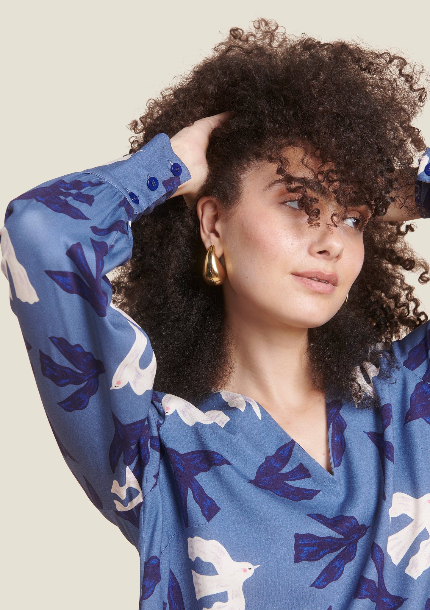 BLOUSE TAMARA ENVOL BLEU