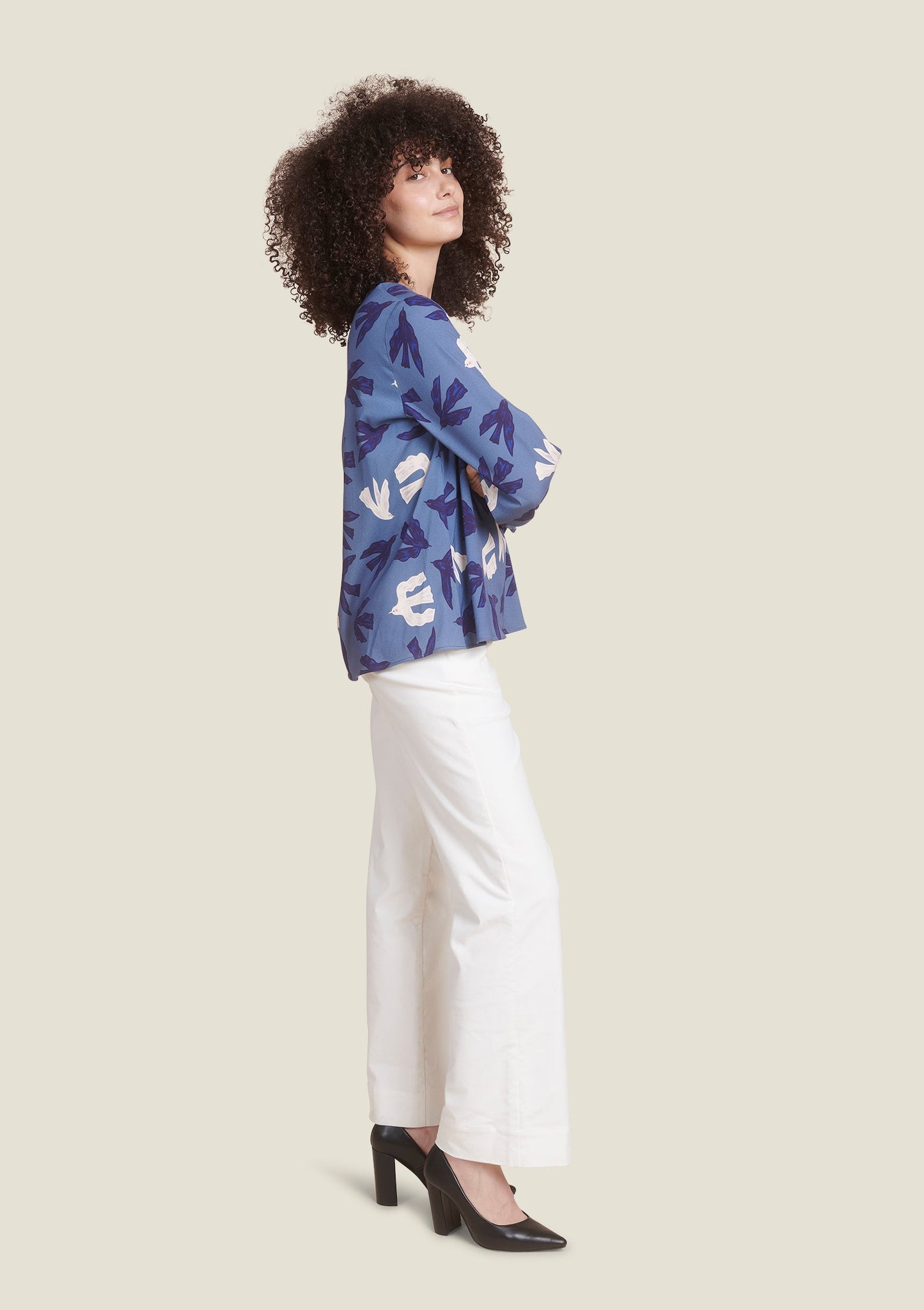 BLOUSE TAMARA ENVOL BLEU