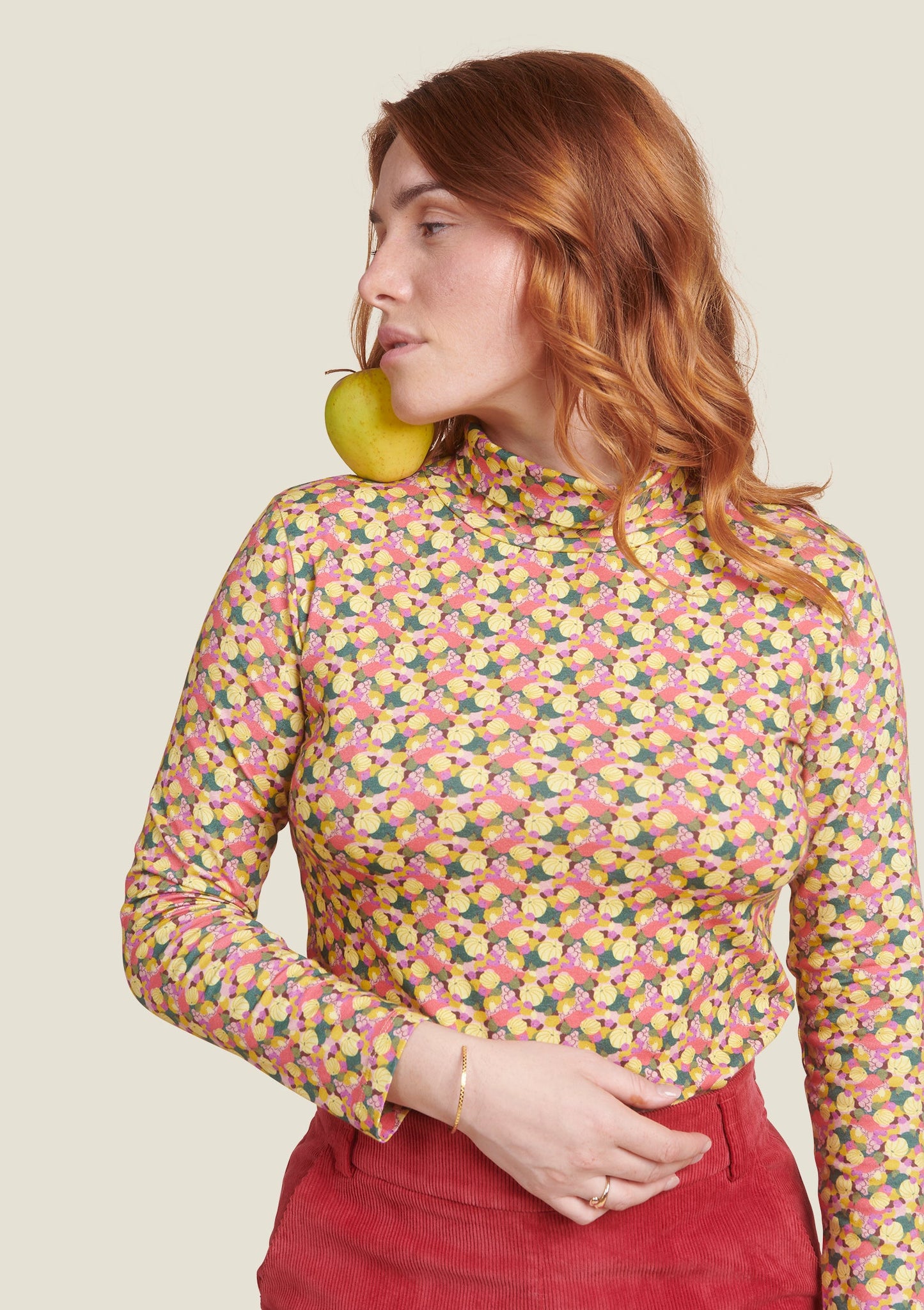 SOUS-PULL TECRO AUMARCHE MULTICOLORE