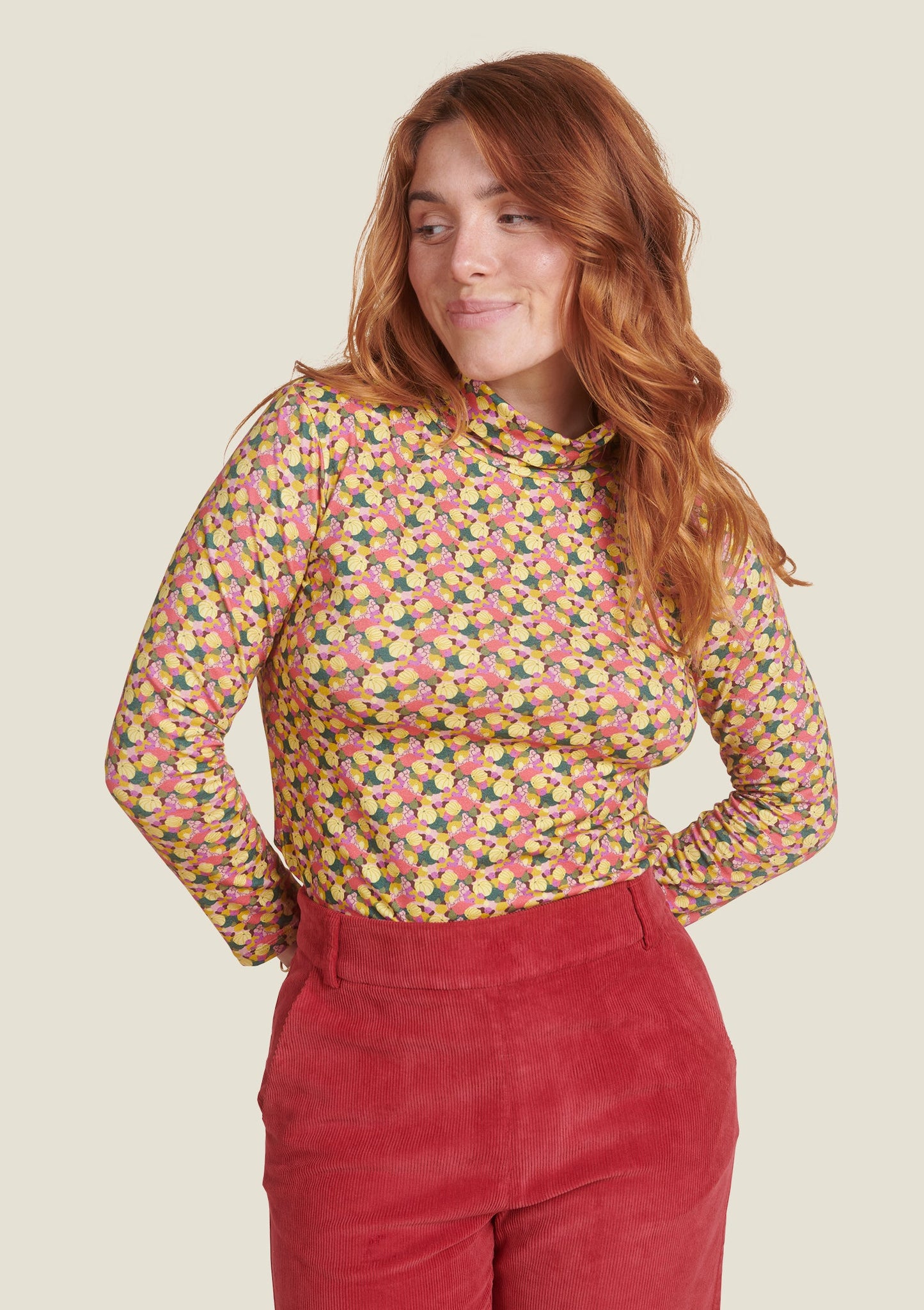 SOUS-PULL TECRO AUMARCHE MULTICOLORE