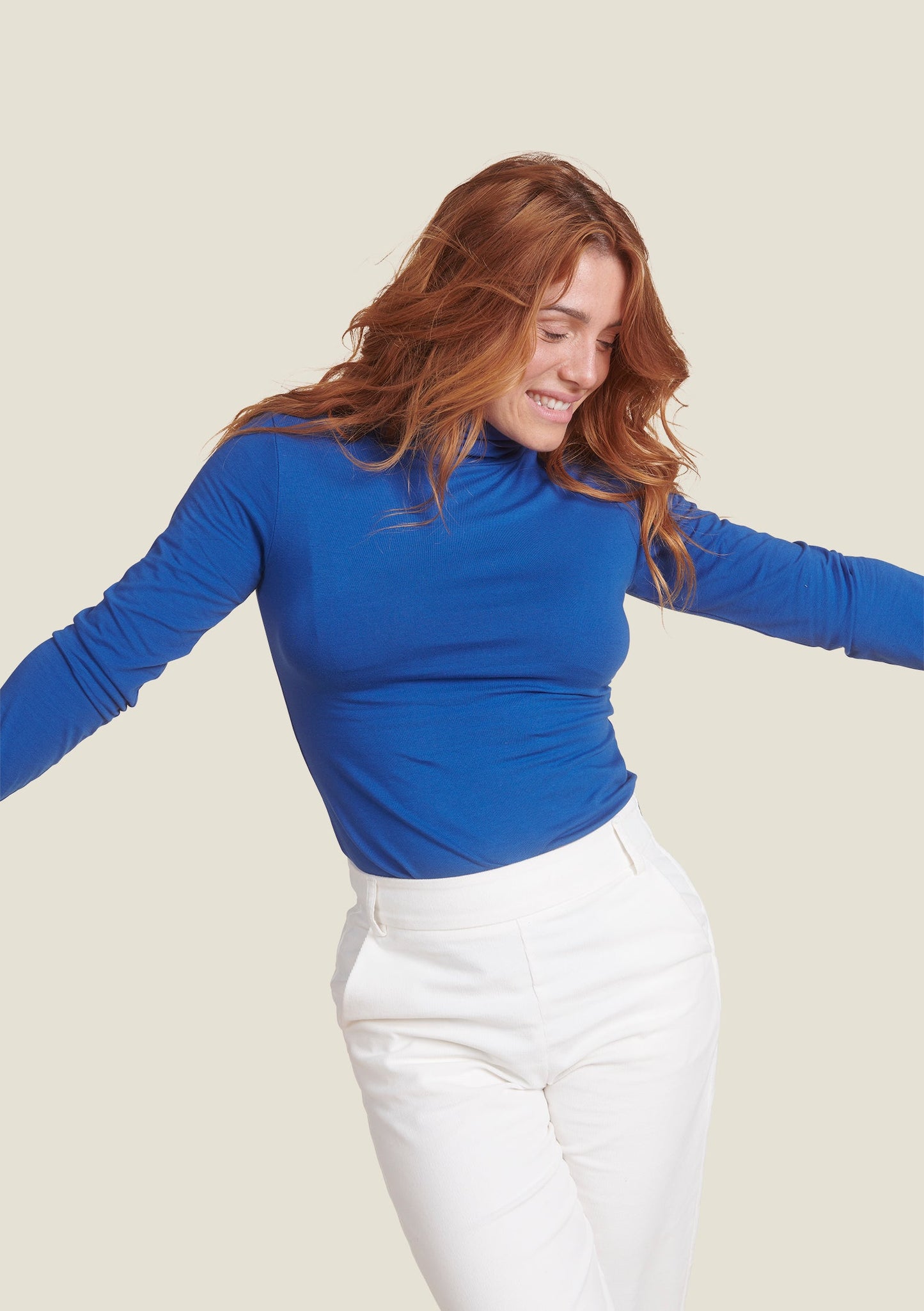 SOUS PULL TECRO UNI BLEU