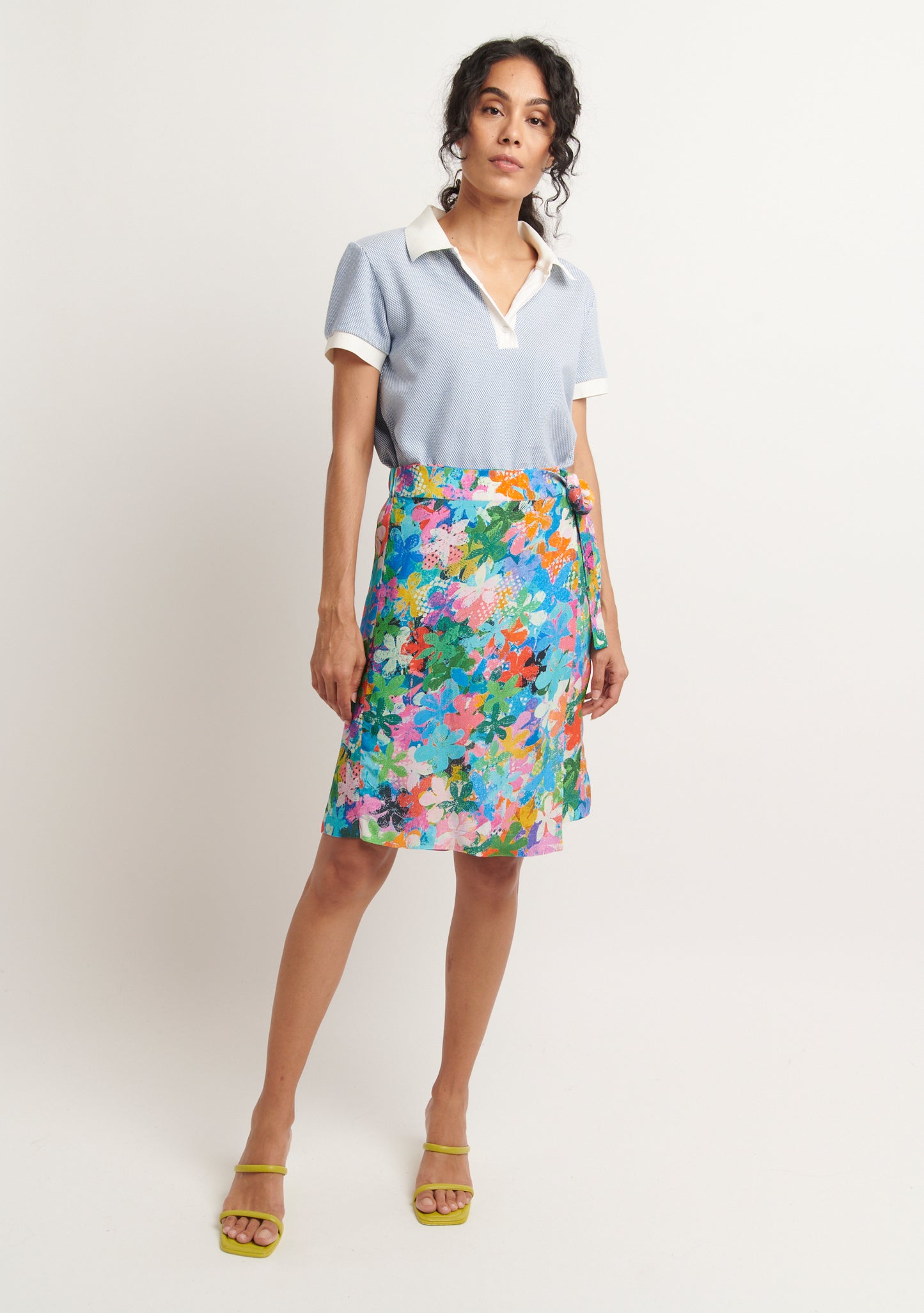JUPE CULOTTE JUPKU POP MULTICOLORE