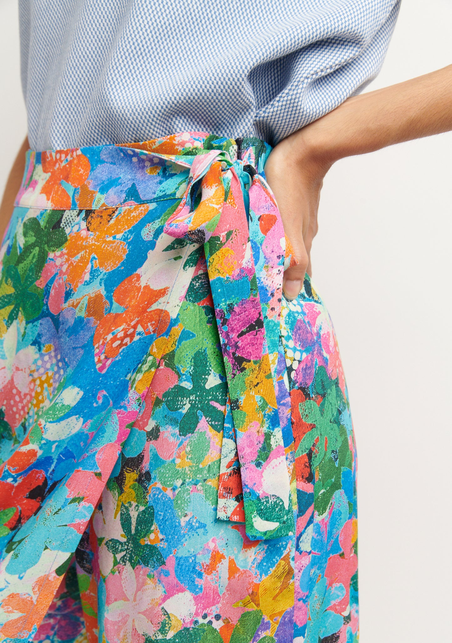 JUPE CULOTTE JUPKU POP MULTICOLORE