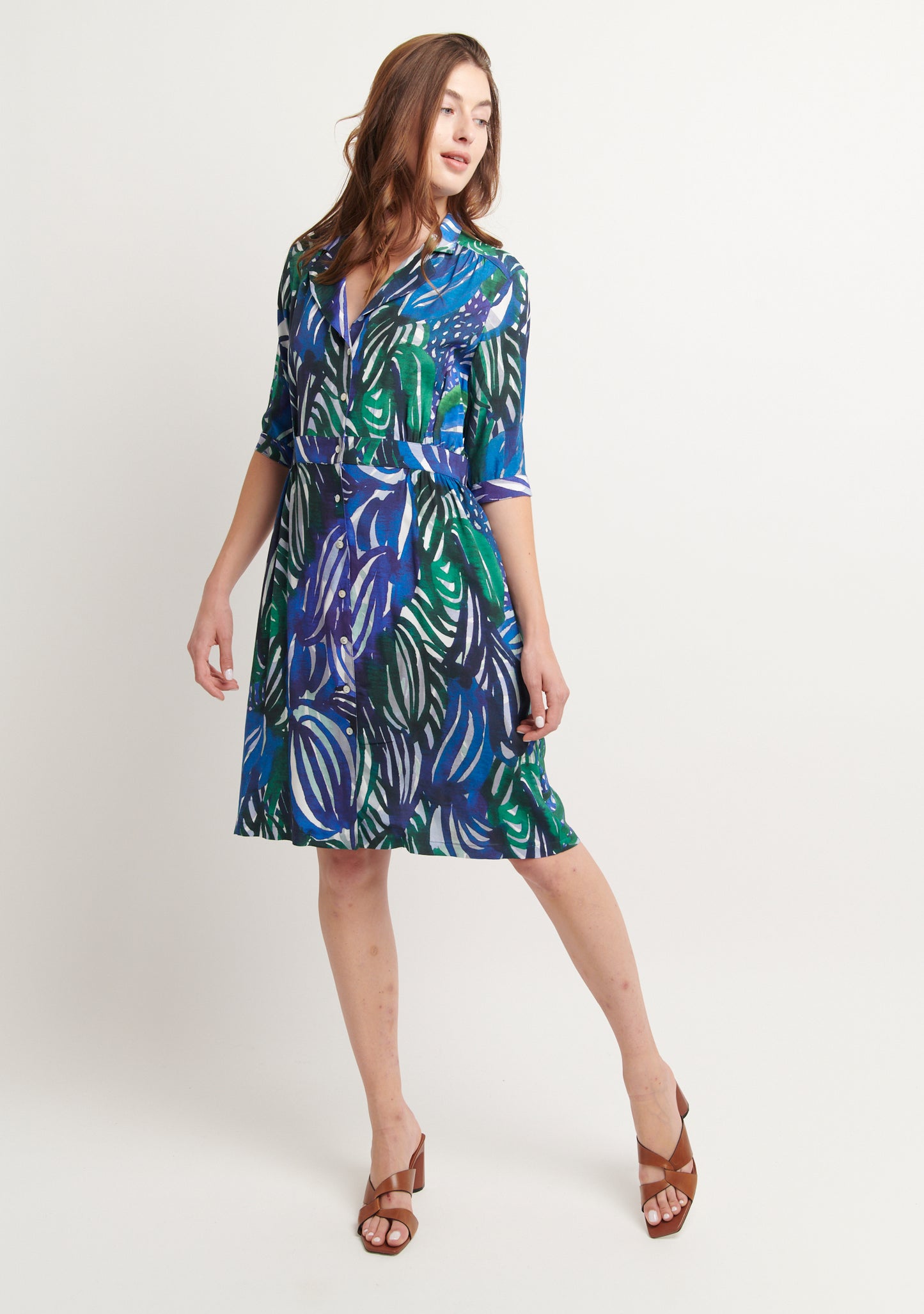 ROBE RIDIL AQUA VERT
