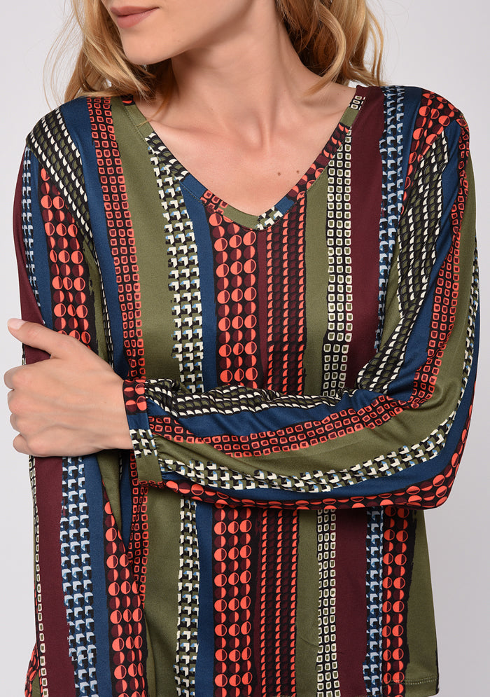 TEE SHIRT TYBOL VINTAGE VERT