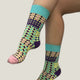 CHAUSSETTES CHOCE FAIENCE MULTICOLORE