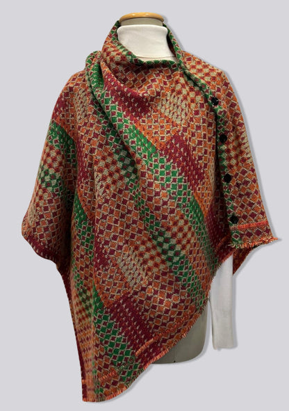 PONCHO FAIENCE ORANGE
