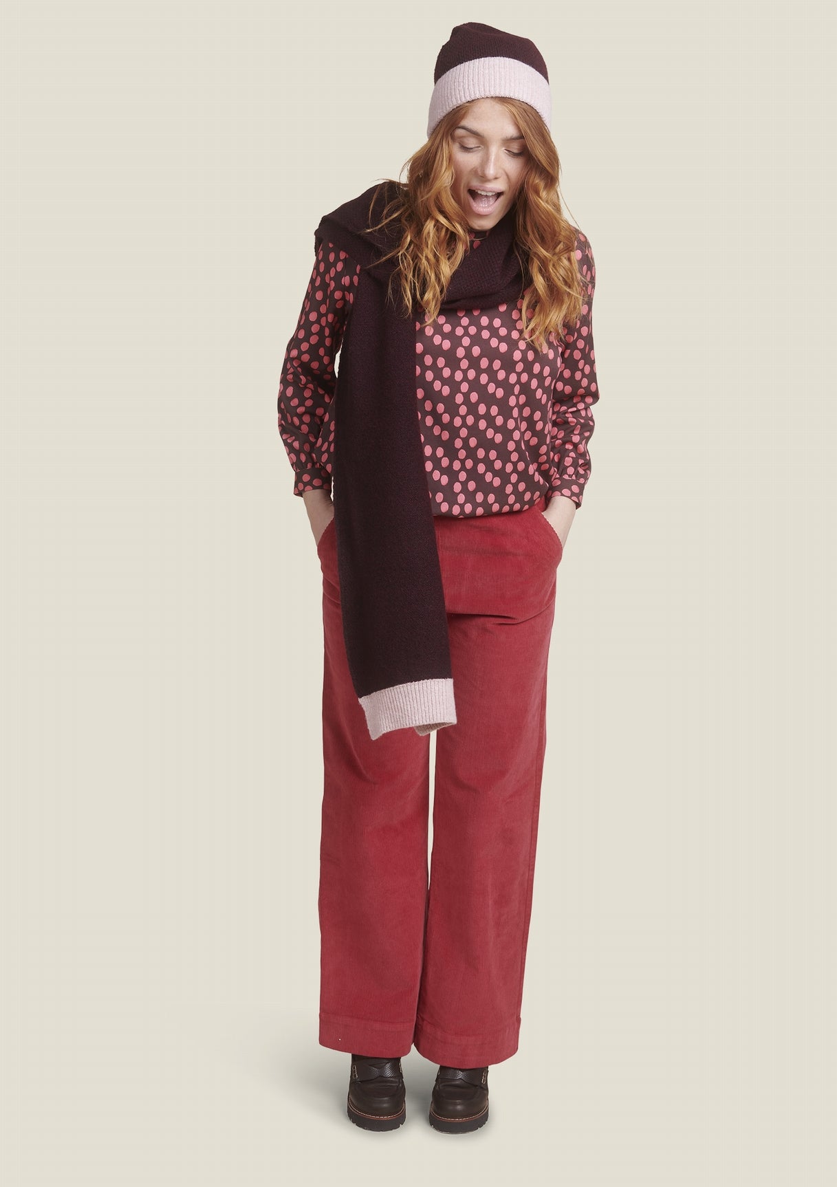 ECHARPE ECHALA UNI BORDEAUX