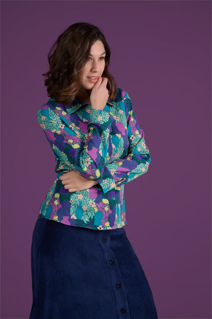 CHEMISIER CACIA MATISSE VIOLET