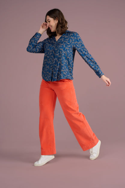 CHEMISE CENTI LEO BLEU