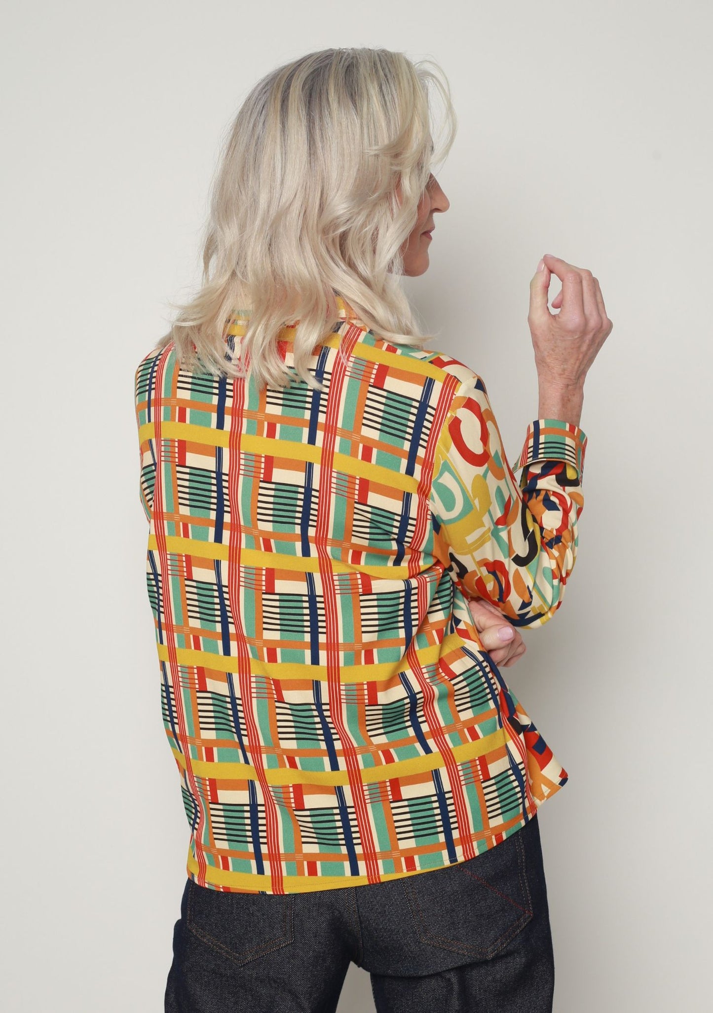 CHEMISIER CHELO ALPHABET ECRU