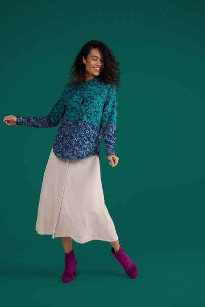 CHEMISE CHEMI LEO VERT